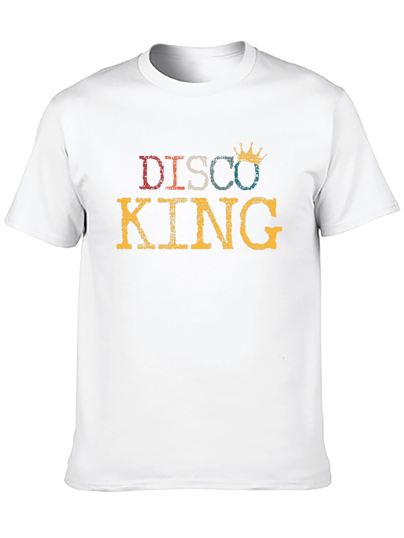 Black Disco King Vintage Style T-Shirt view 10