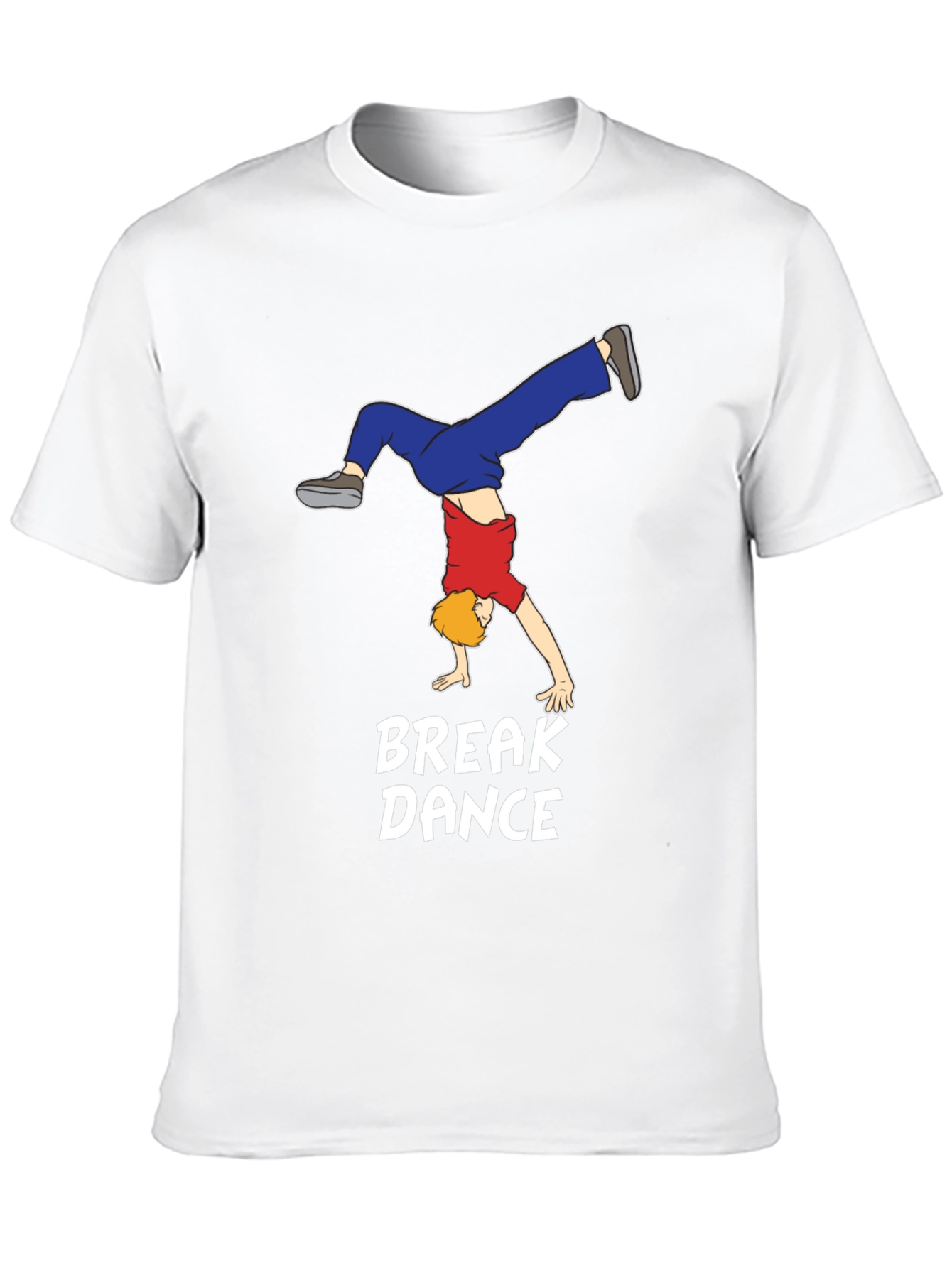 Black Break Dance T-Shirt: Stylish Cotton Tee for Dance Lovers view 10
