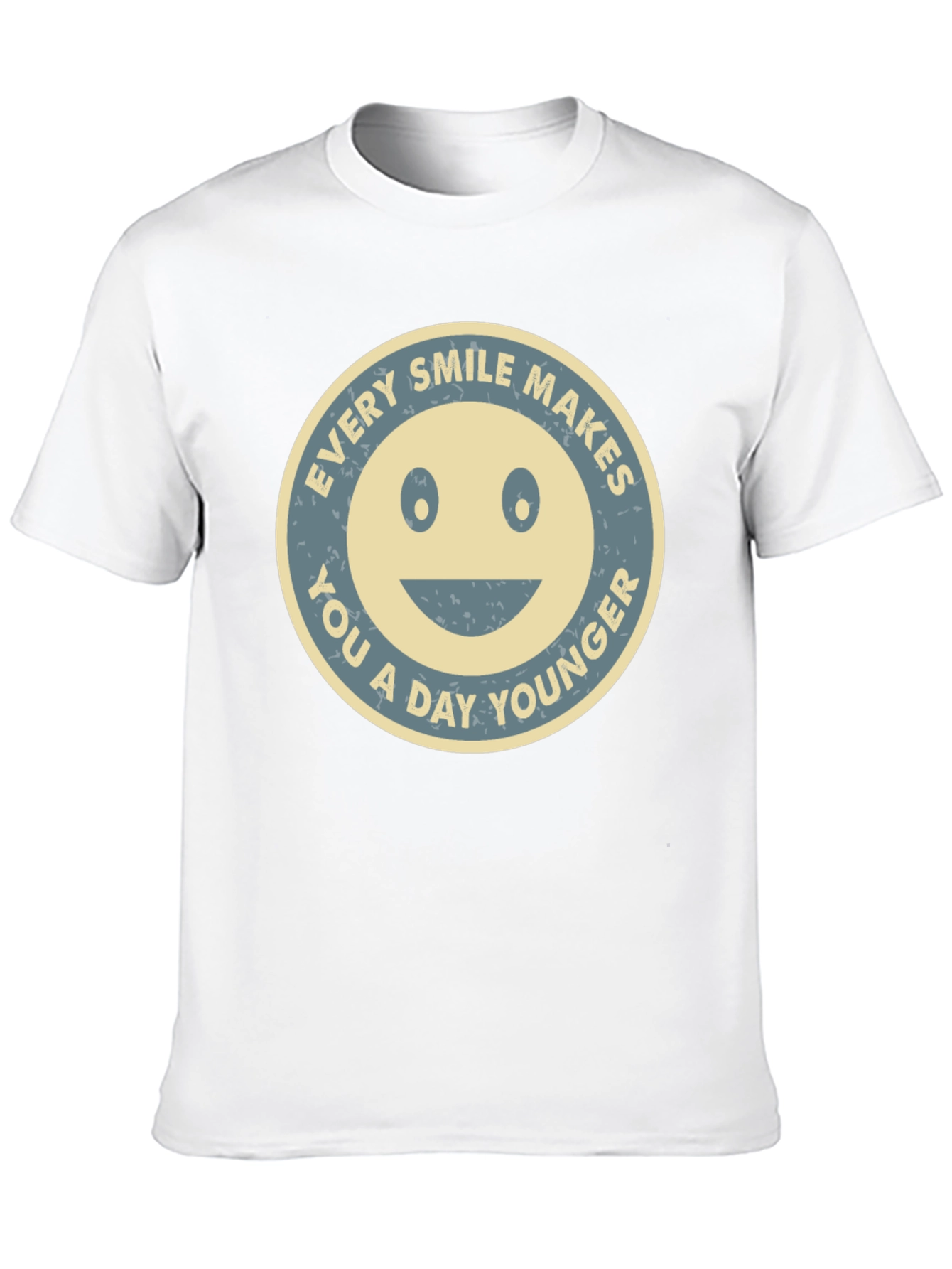 Black Smile Makes You Younger Graphic Tee view 10