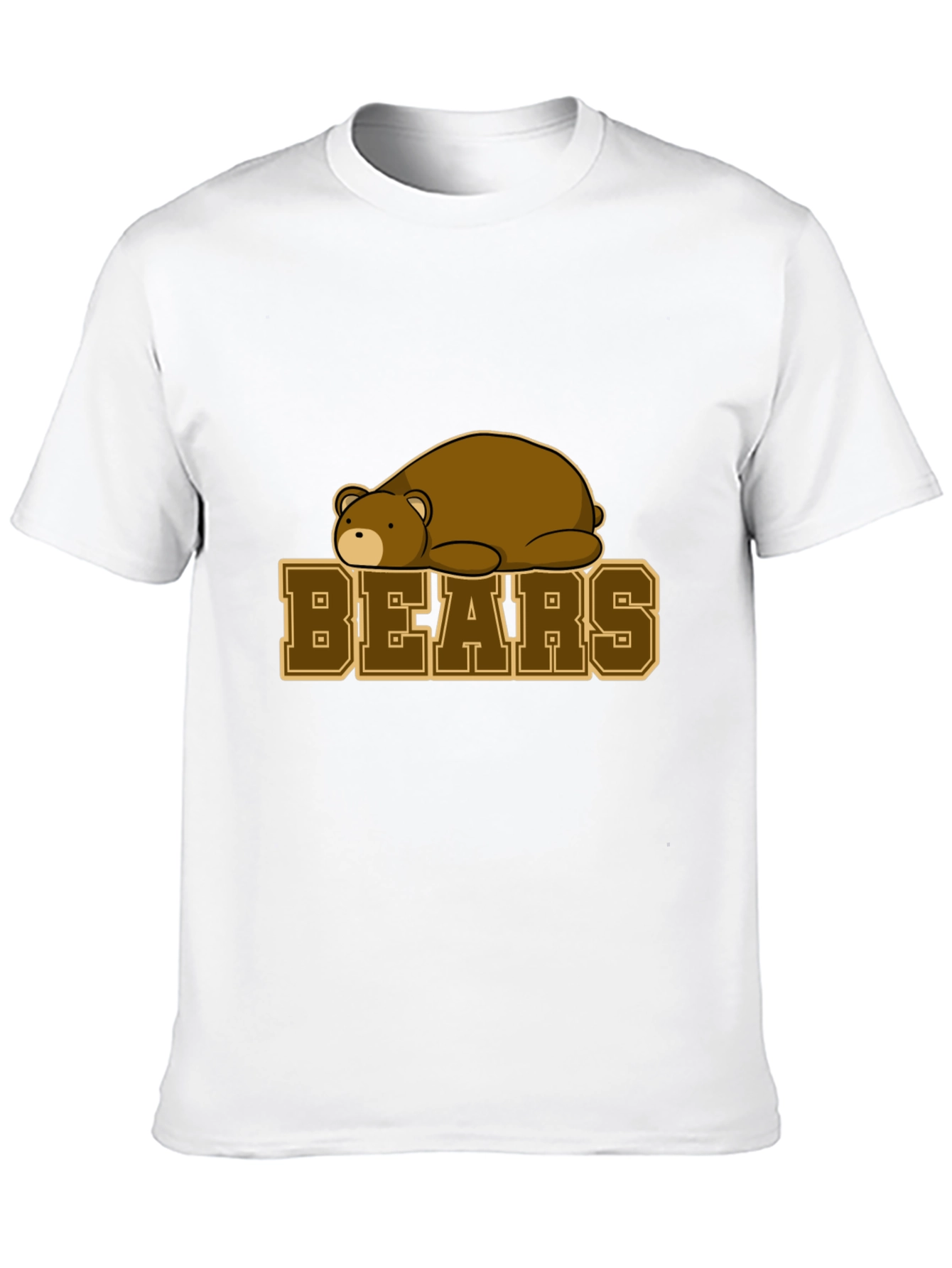 Black Bears Graphic T-Shirt - Black Cotton Tee view 10