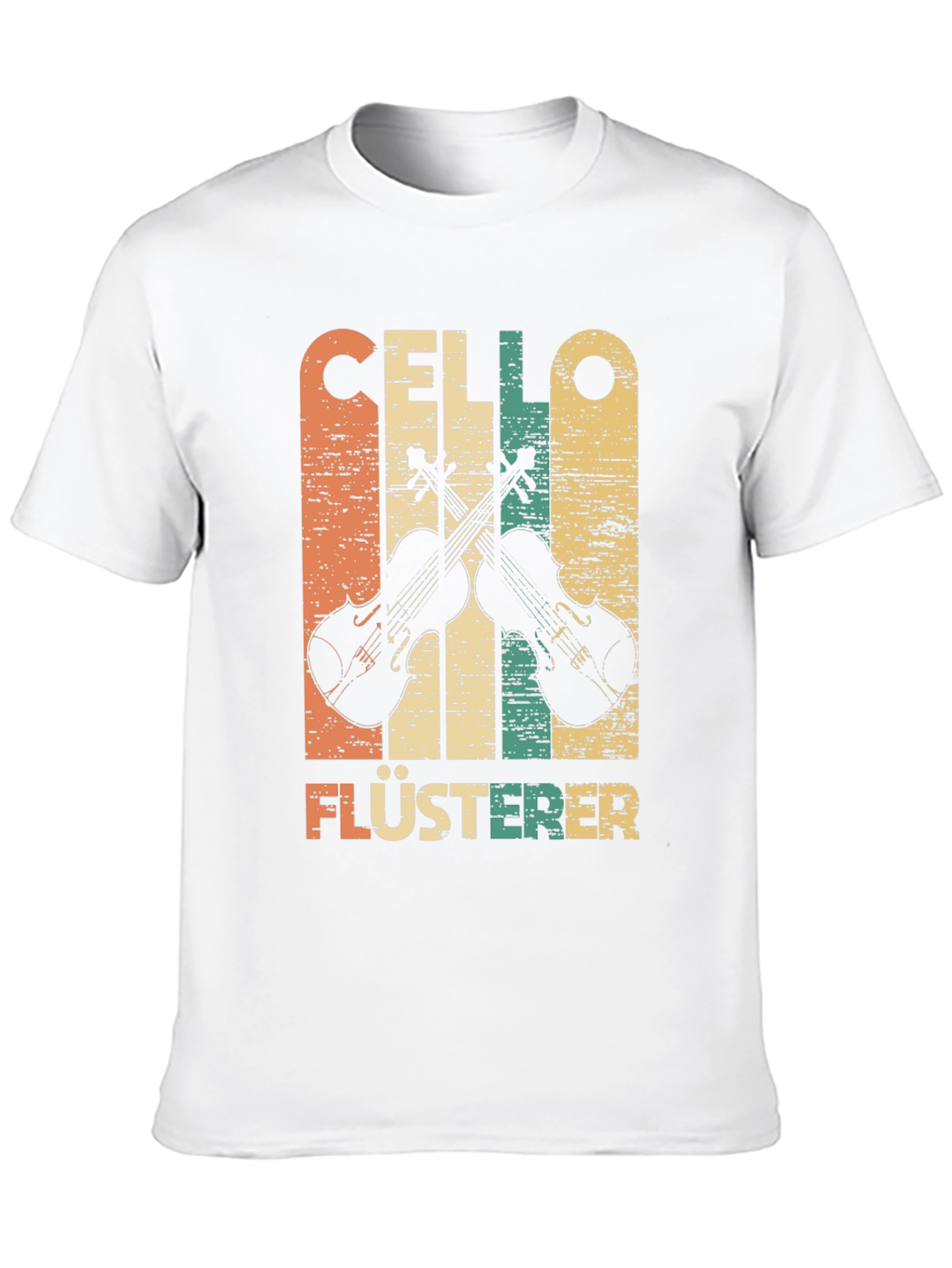 Black Vintage Cello Whisperer T-Shirt - Music Lover Tee view 10