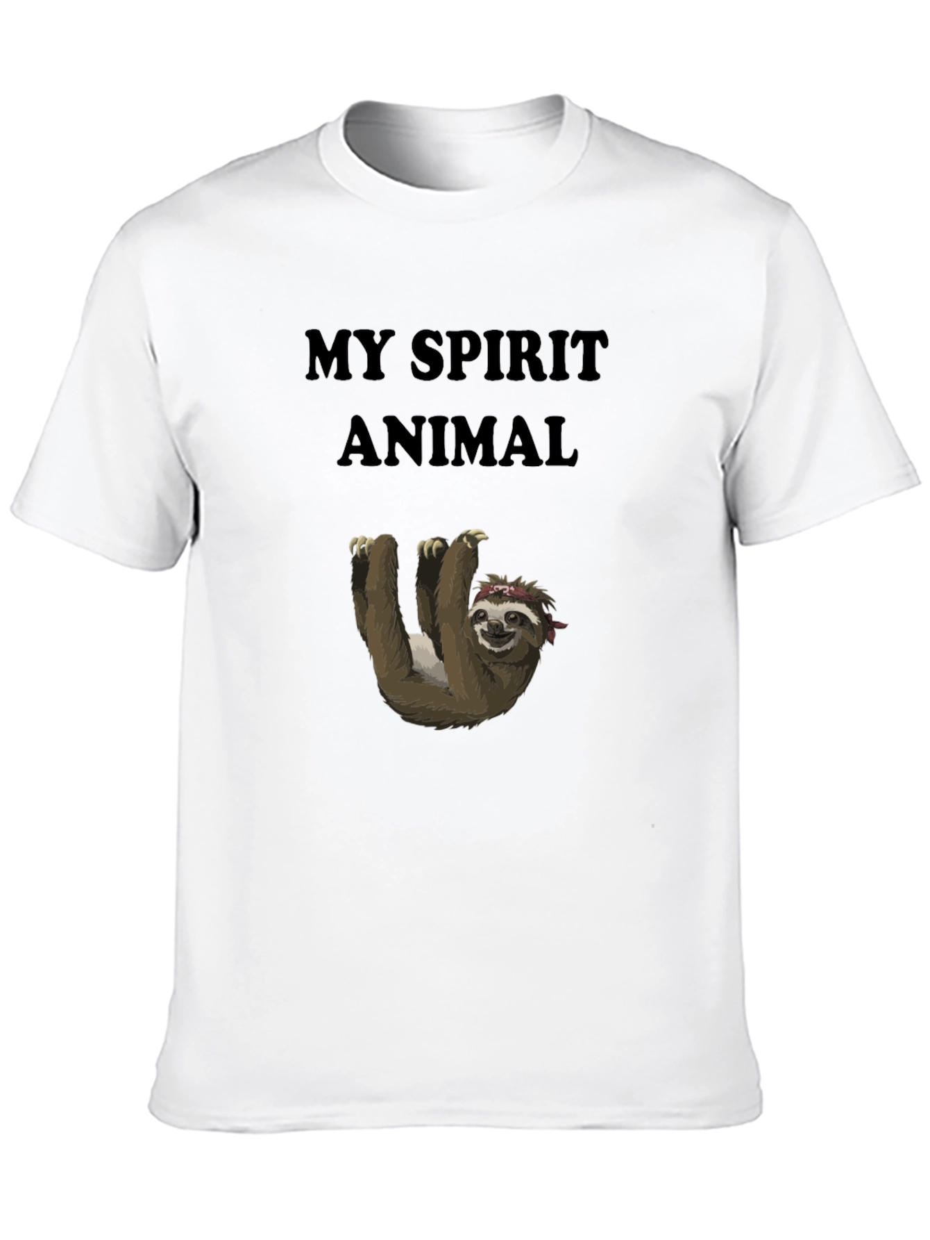 My Spirit Animal Sloth Graphic Tee - 10