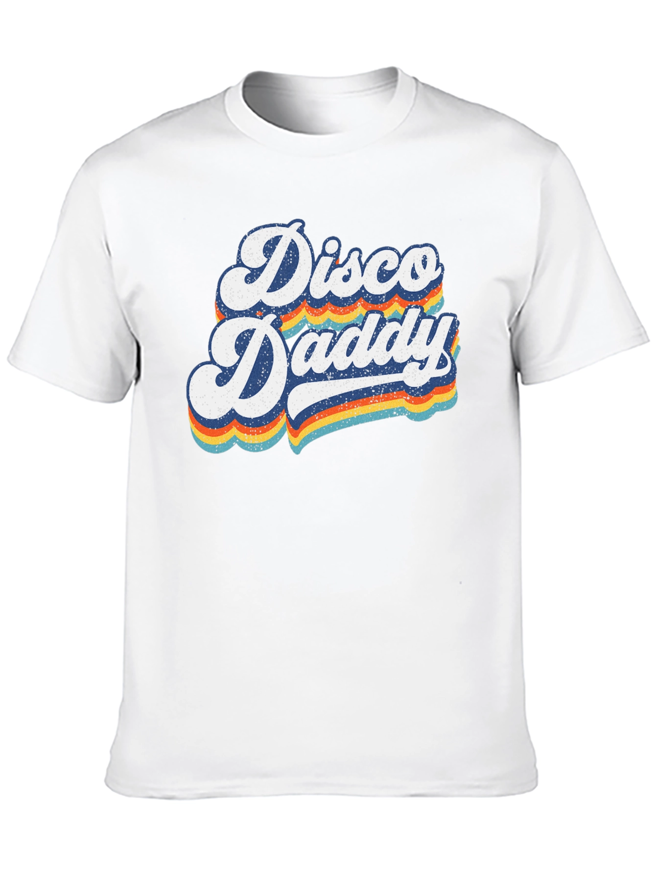 Black Retro Disco Daddy T-Shirt - Vintage Style view 10