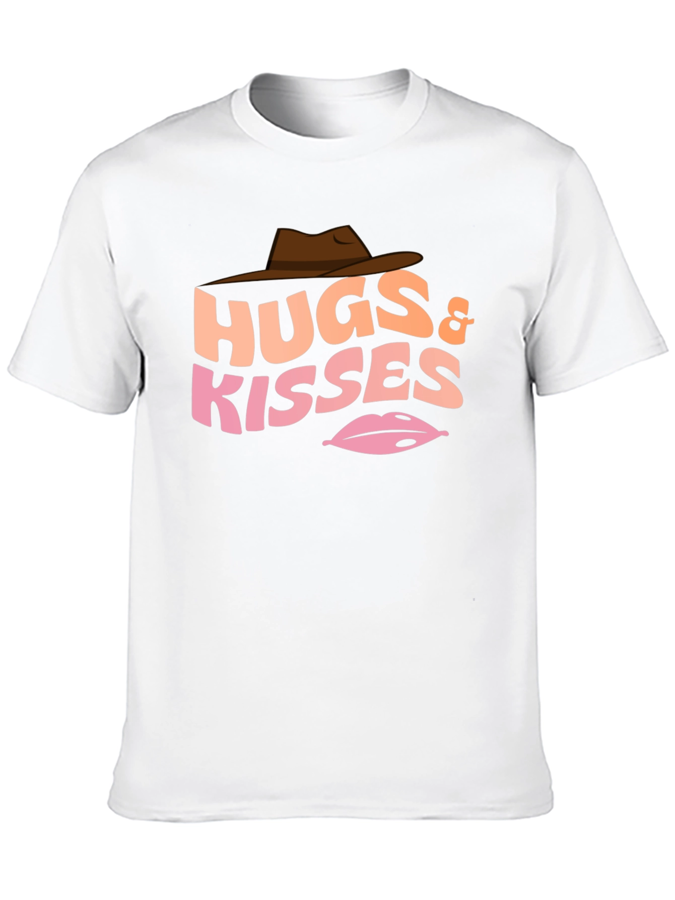 Black Hugs & Kisses Graphic T-Shirt - Western Style view 10