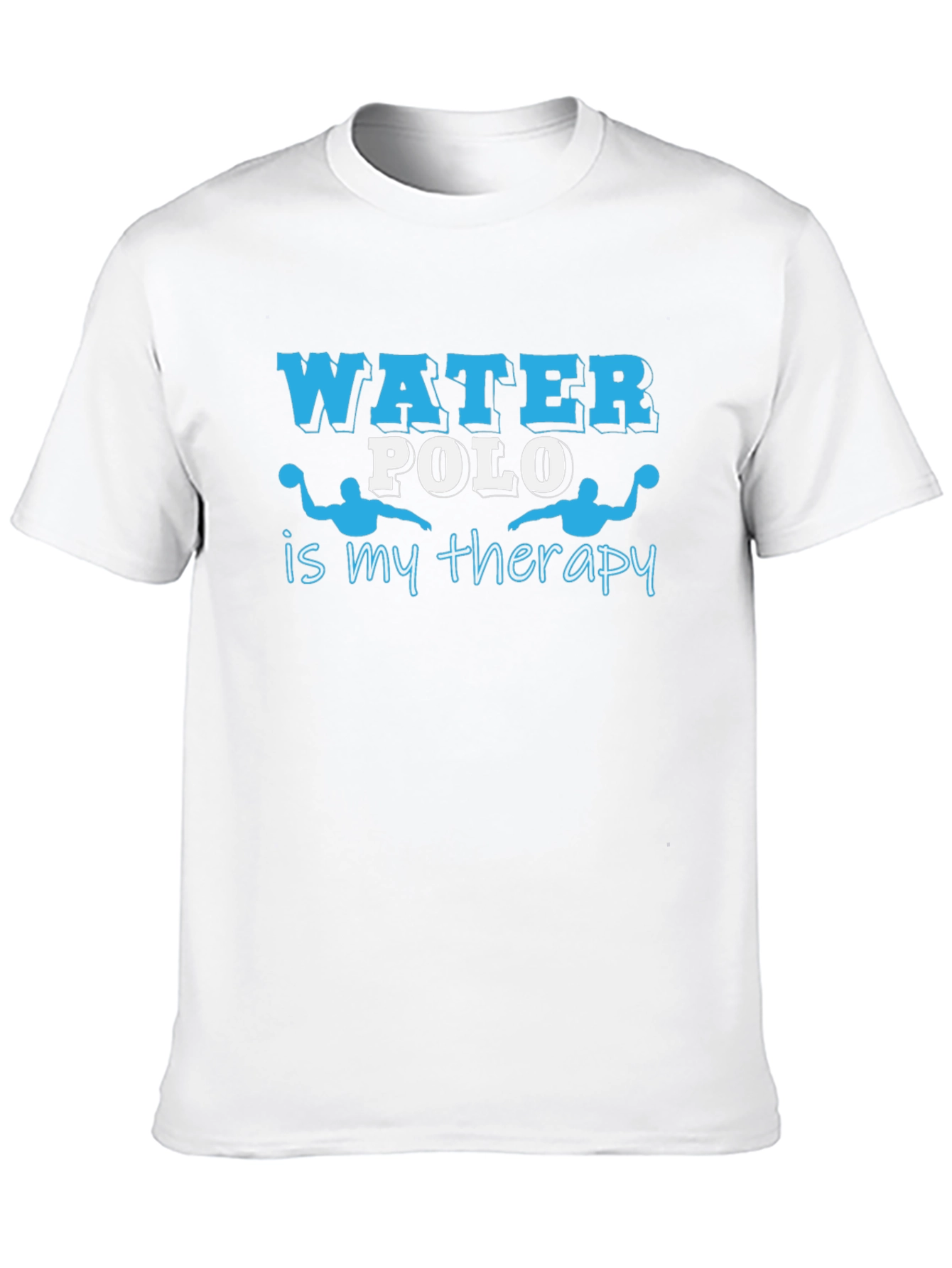 Black Water Polo Therapy T-Shirt view 10