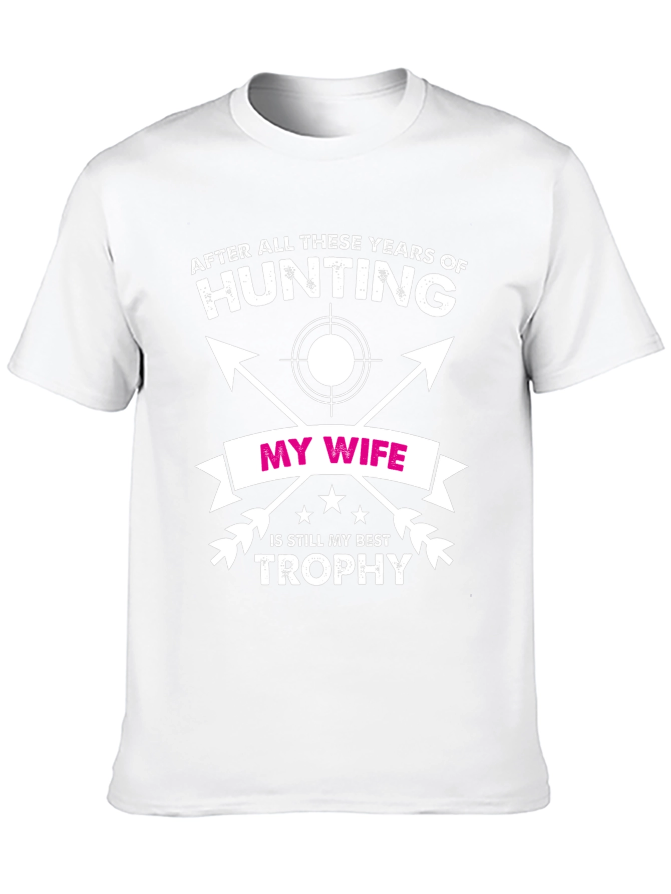 Black Hunting Wife Trophy Graphic Tee view 10