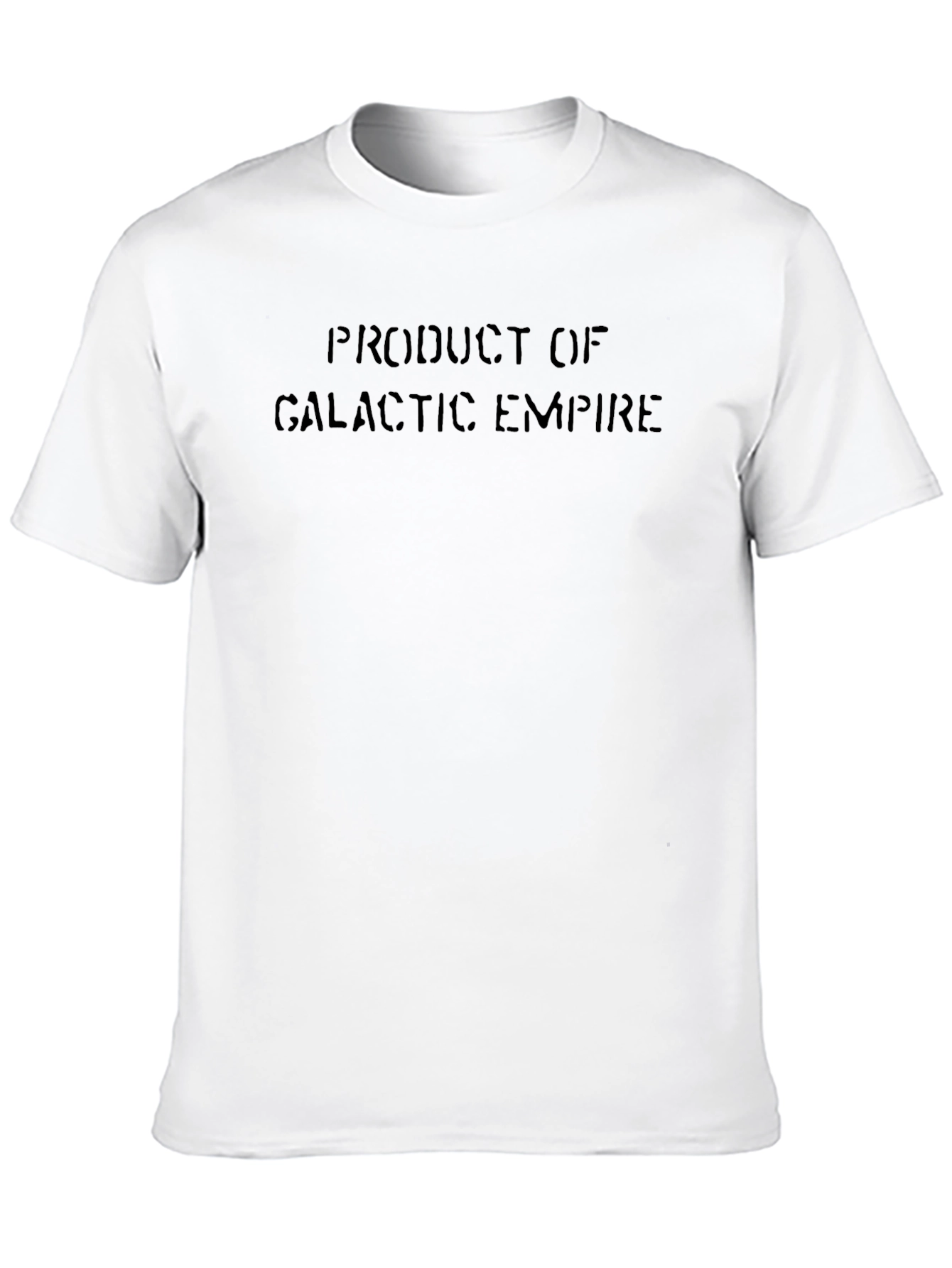 Black Galactic Empire Black T-Shirt - Sci-Fi Fan Apparel view 10