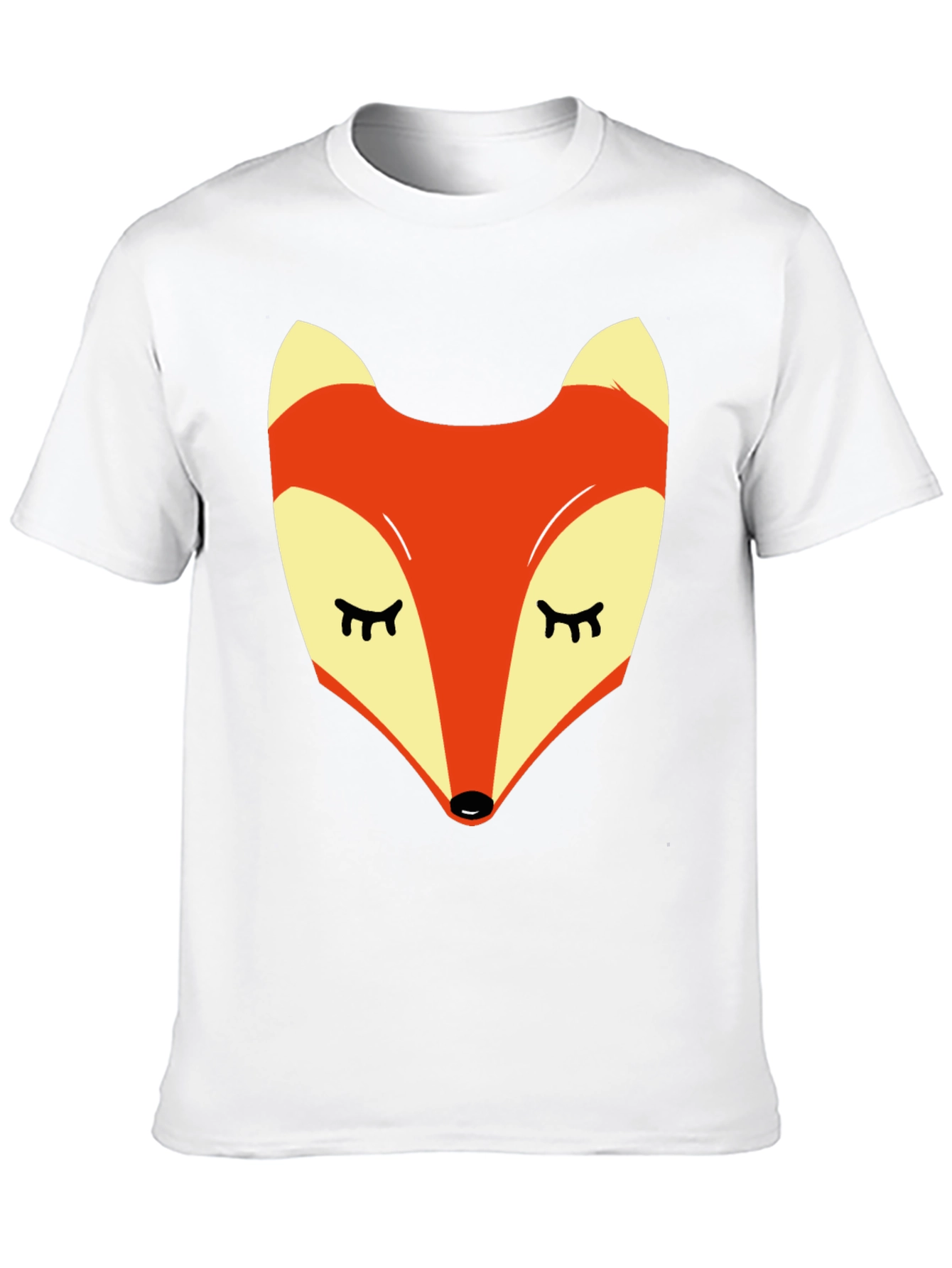 Black Fox Graphic Tee - Men's Black Short Sleeve T-Shirt view 10