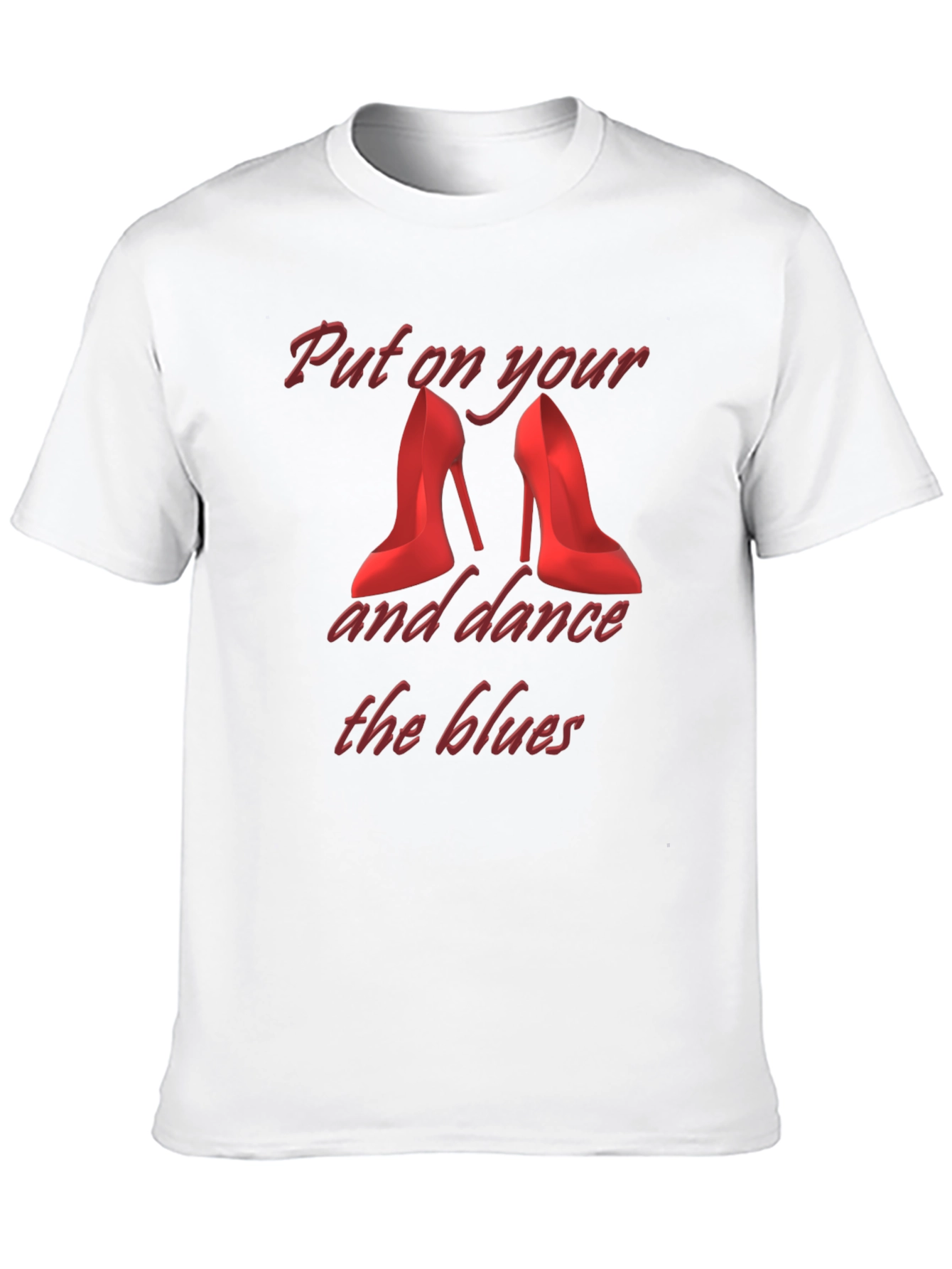 Black Dance the Blues T-Shirt - Stylish Graphic Tee view 10