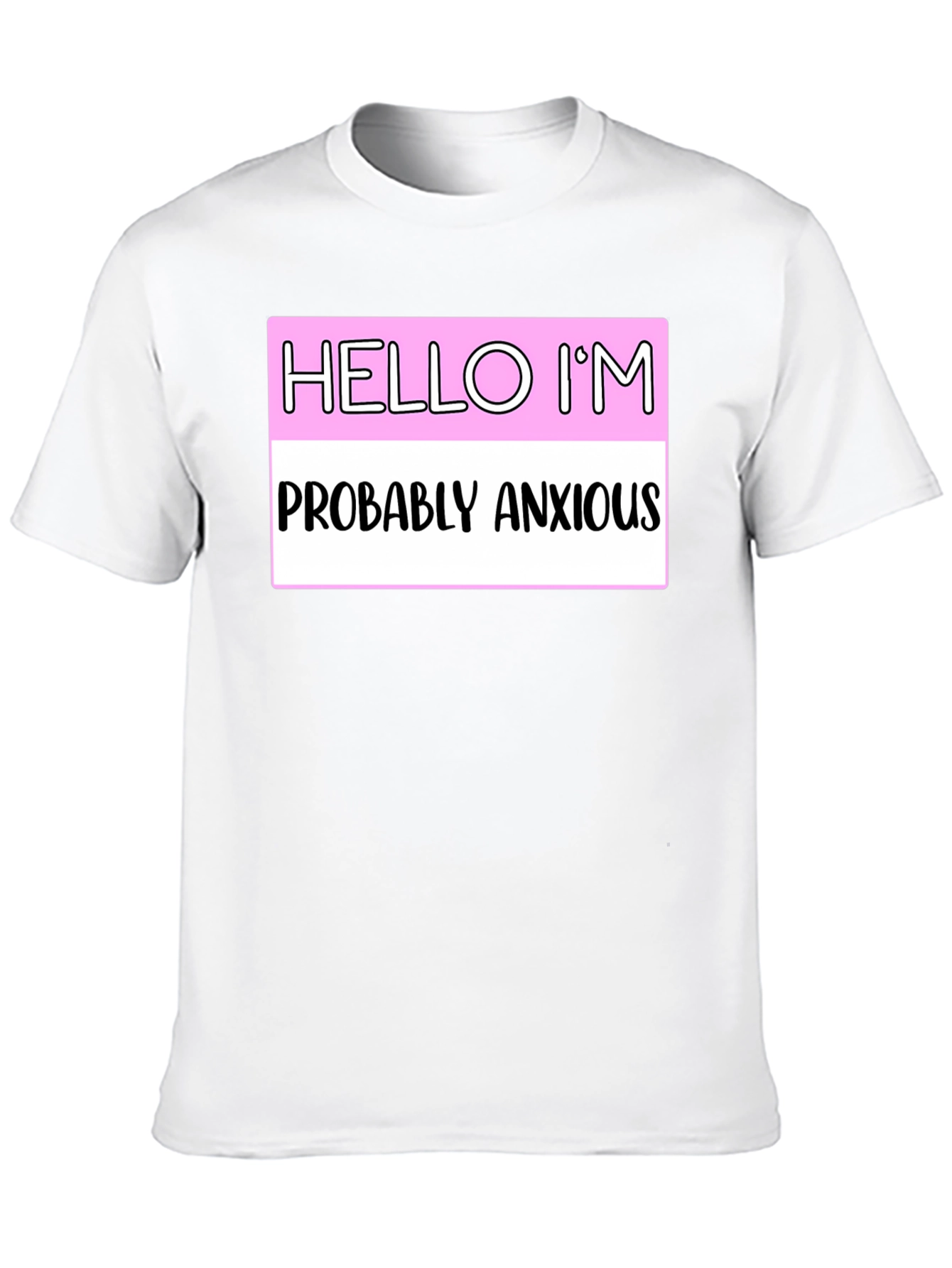 Black Anxious Introvert Graphic Tee - Express Yourself! view 10