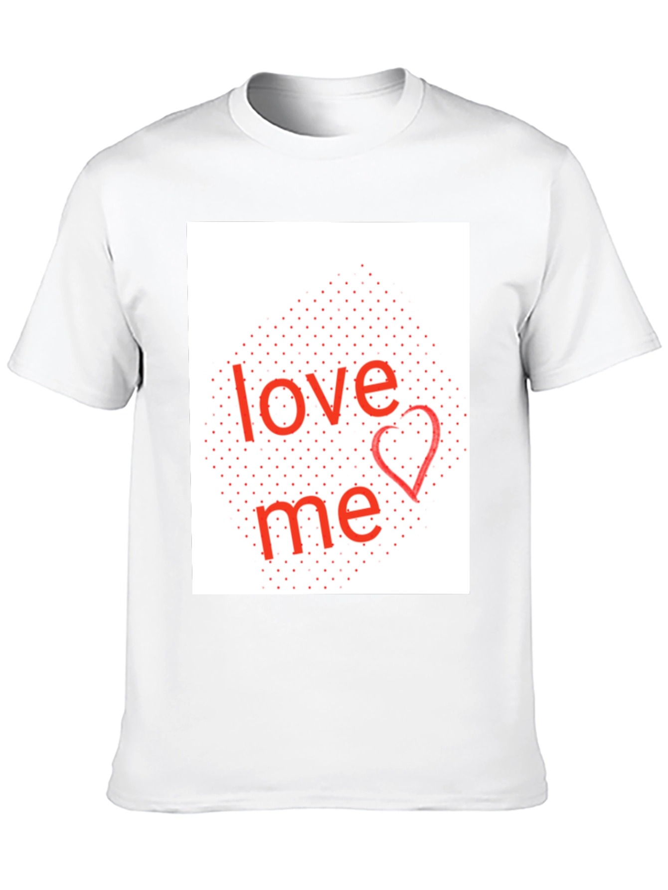 Black Love Me Graphic Tee - Black Cotton Blend Shirt view 10