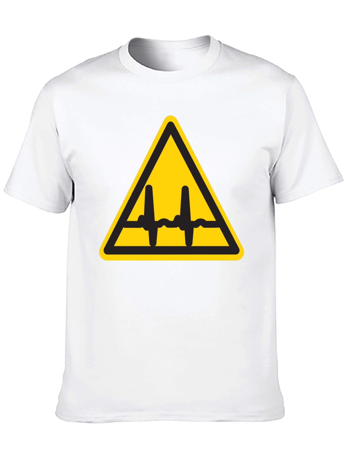 Black Voltage Hazard Graphic Tee - Black view 10