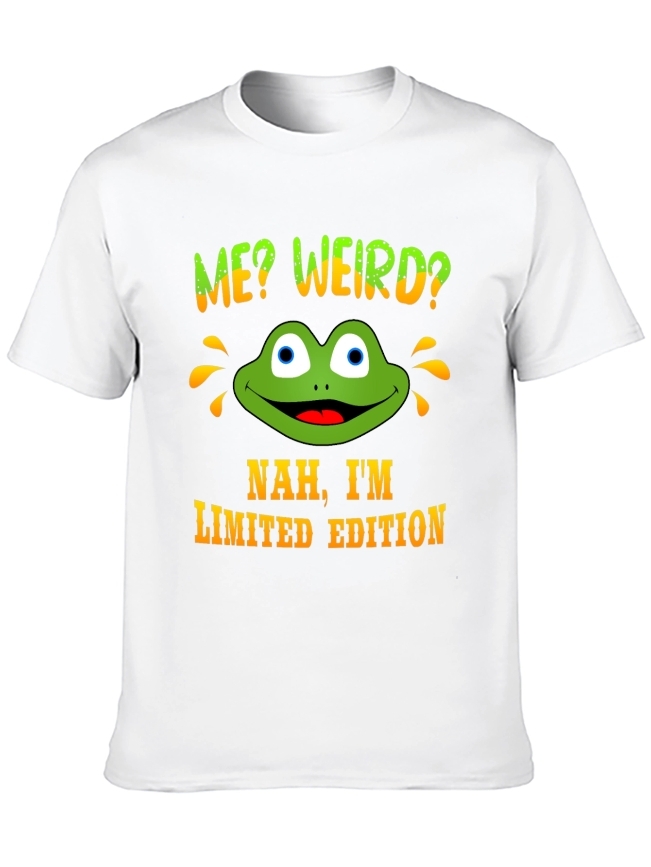 Black Me Weird? Frog Graphic Novelty Tee view 10