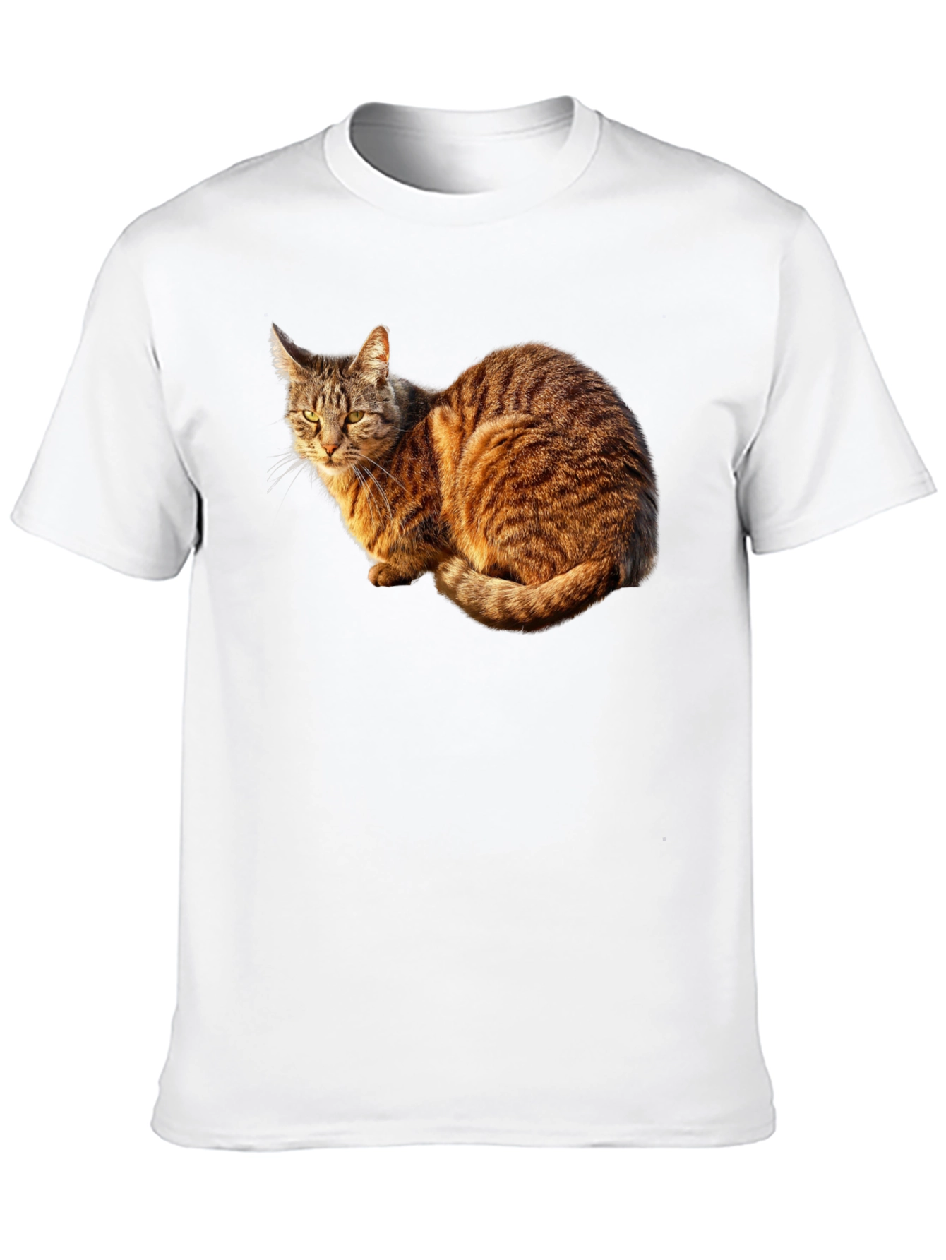 Black Cat Graphic Black T-Shirt - Unique Design view 10