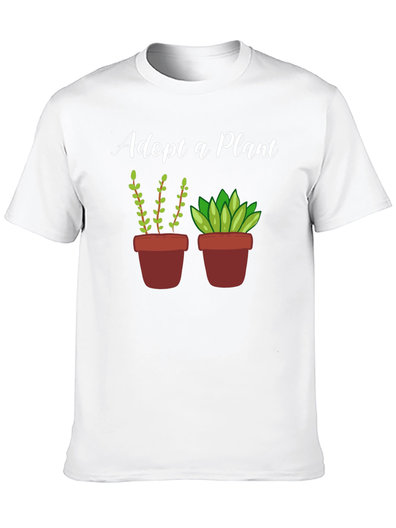 Black Adopt a Plant Graphic T-Shirt view 10