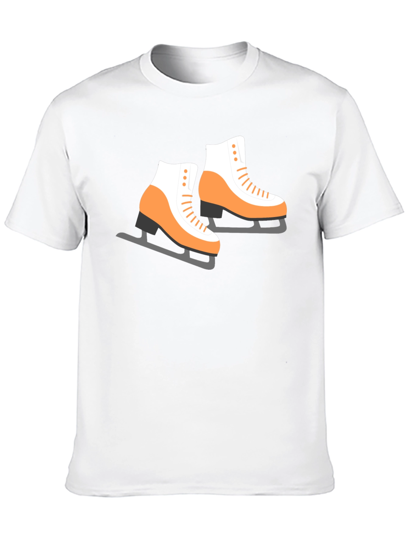 Black Ice Skate Graphic Tee - Black view 10