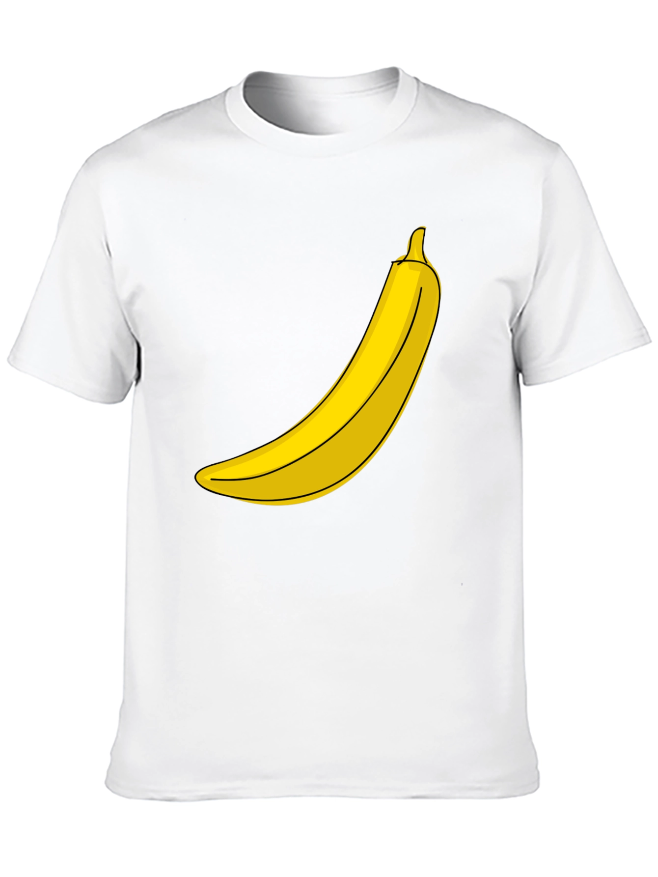 Black Banana Graphic T-Shirt - Funny Novelty Tee view 10