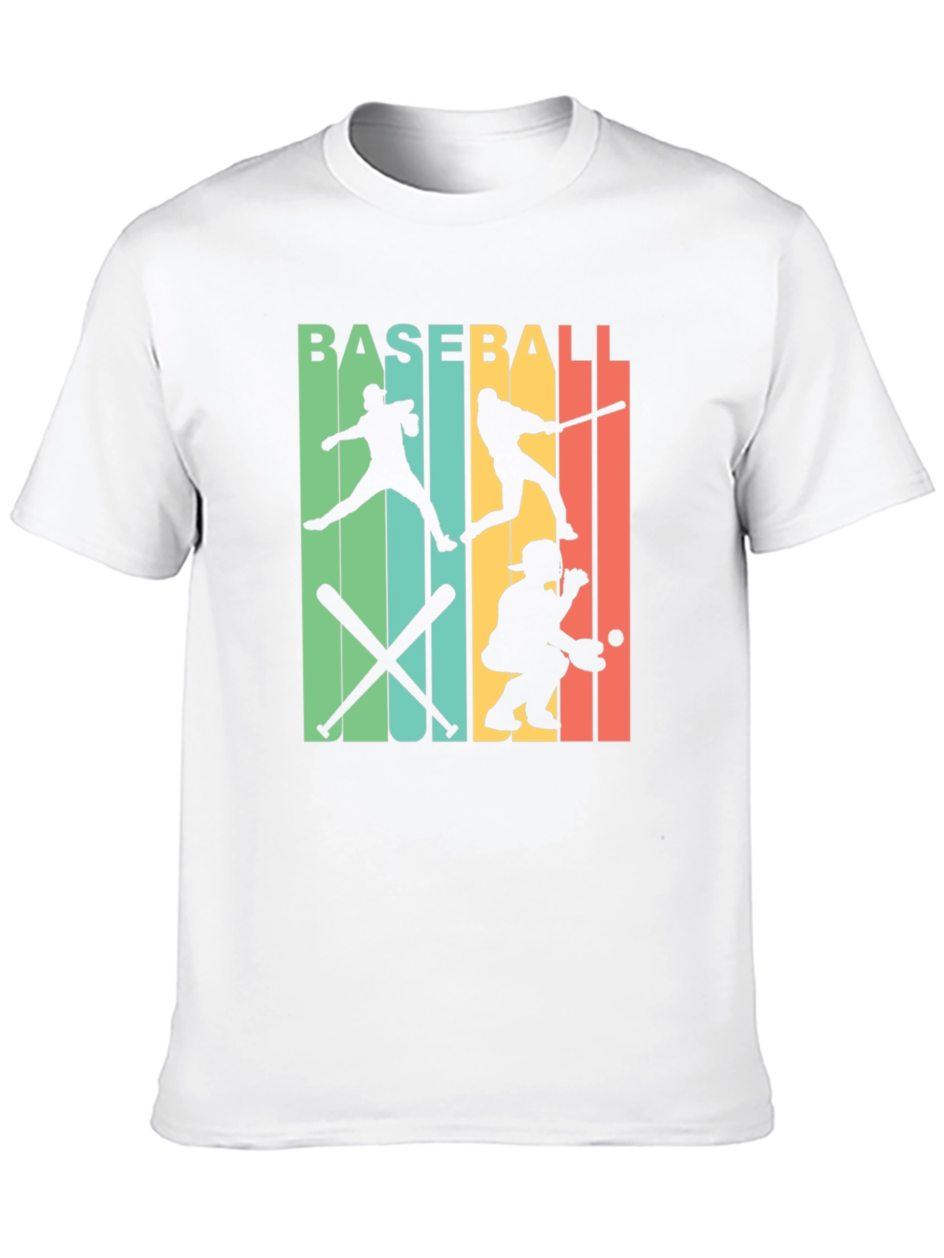 Black Retro Baseball T-Shirt view 10
