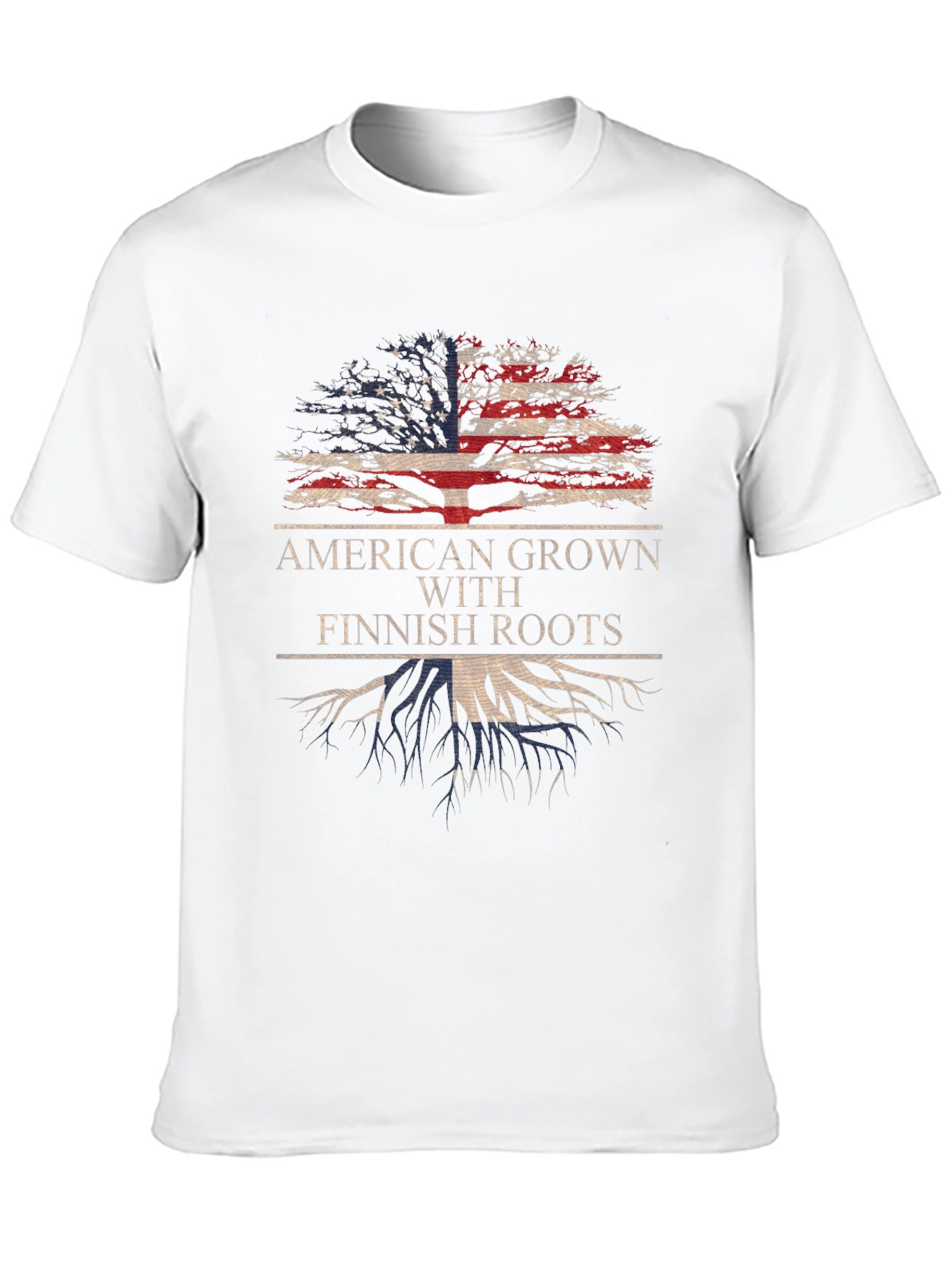 American Grown with Finnish Roots T-Shirt - 10