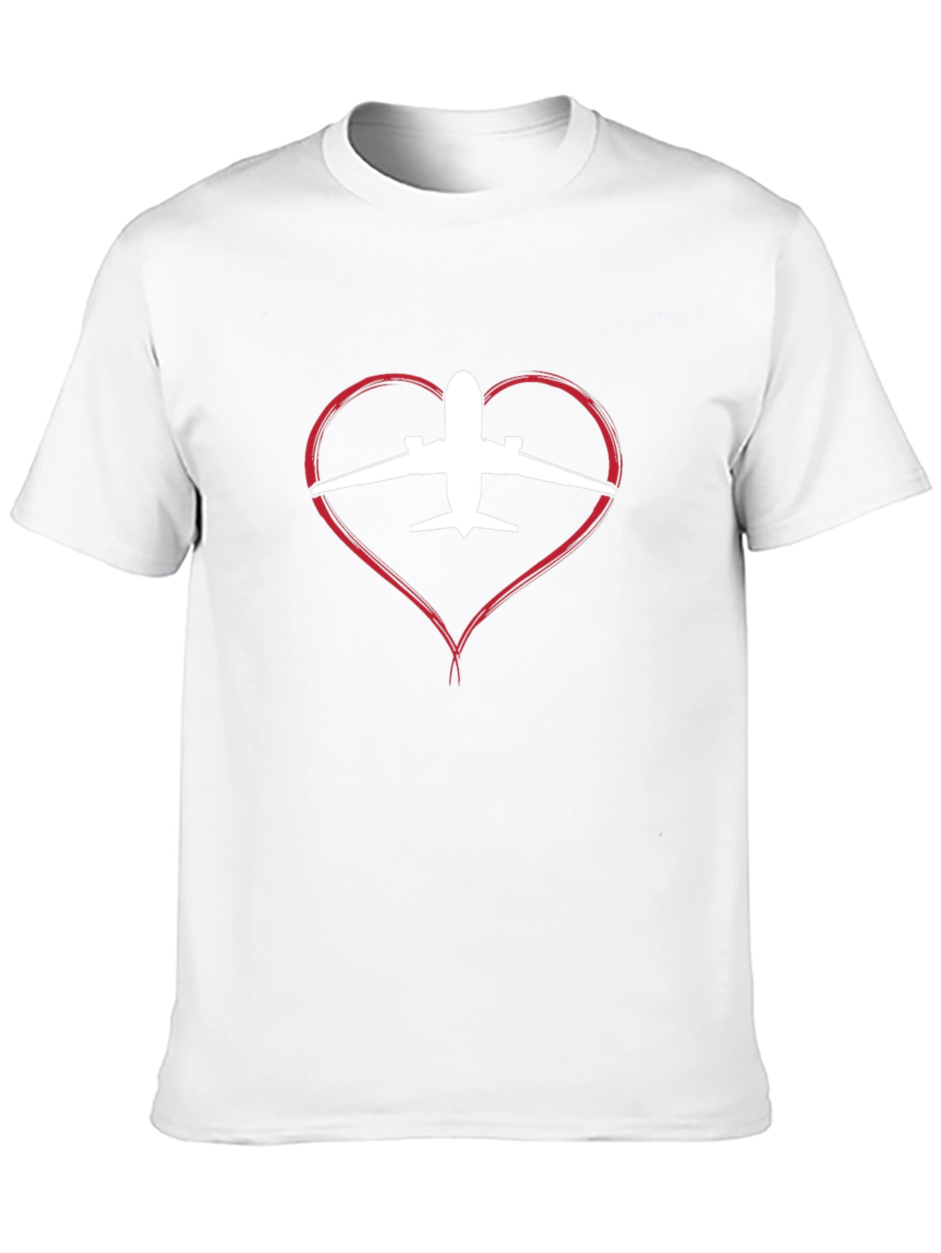 I Love Airplanes T-Shirt Black - 10