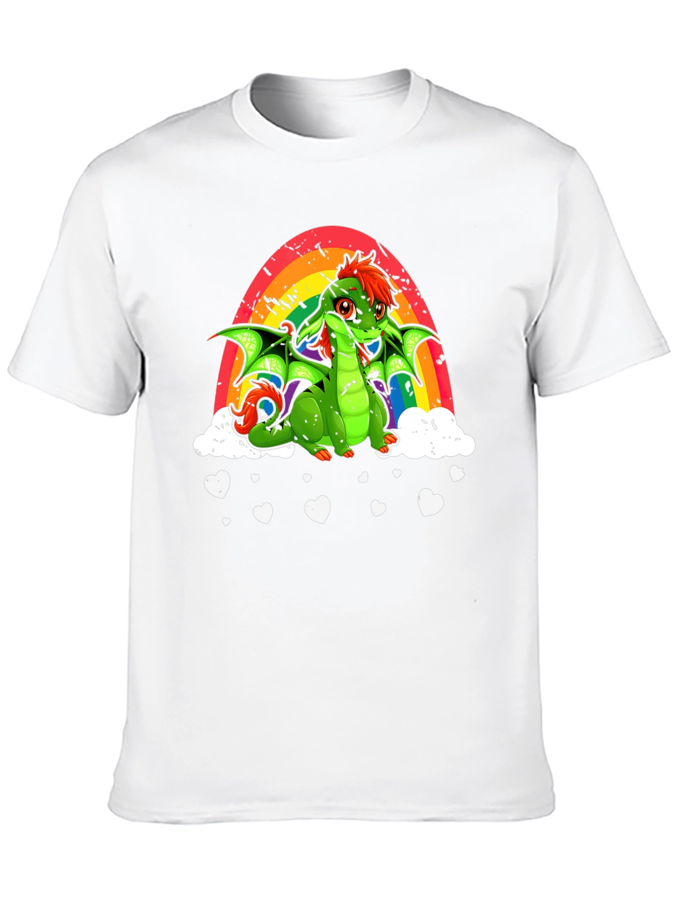 Rainbow Dragon Graphic T-Shirt - 10