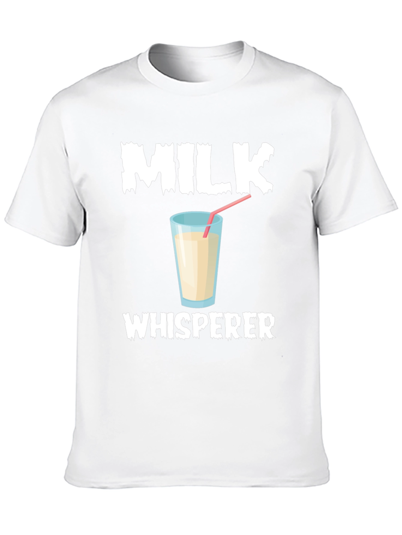 Black Milk Whisperer T-Shirt, Funny Milk Lover Tee view 10