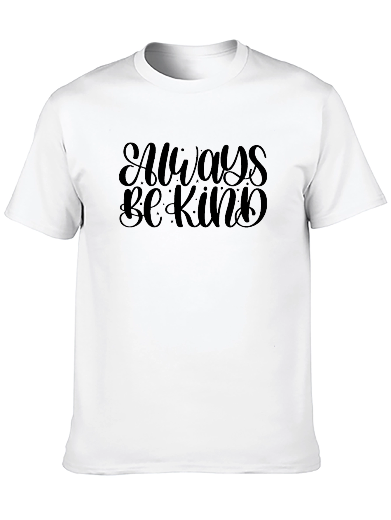 Black Always Be Kind Black T-Shirt view 10
