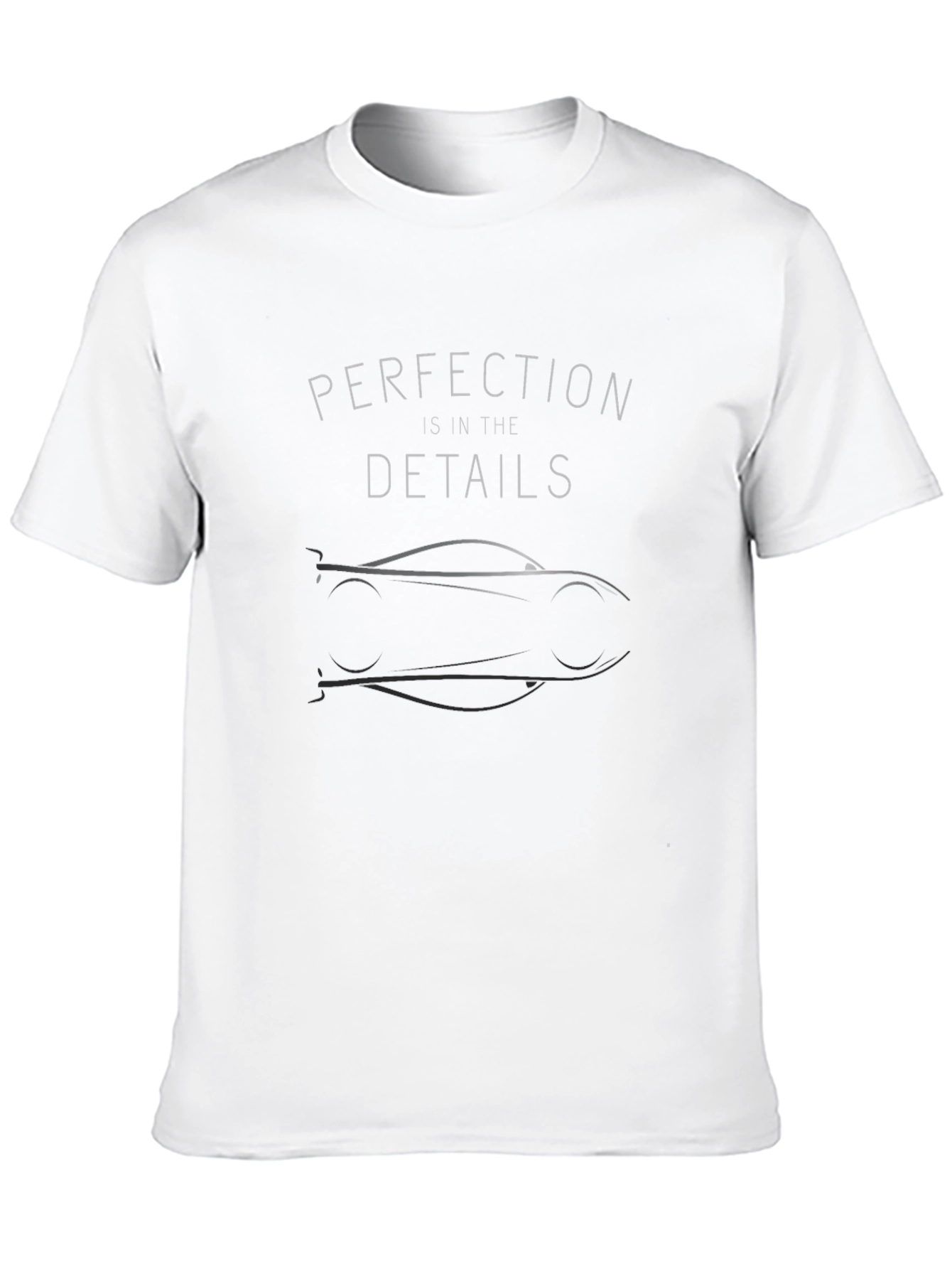 Black Perfection In The Details Car Graphic T-Shirt view 10