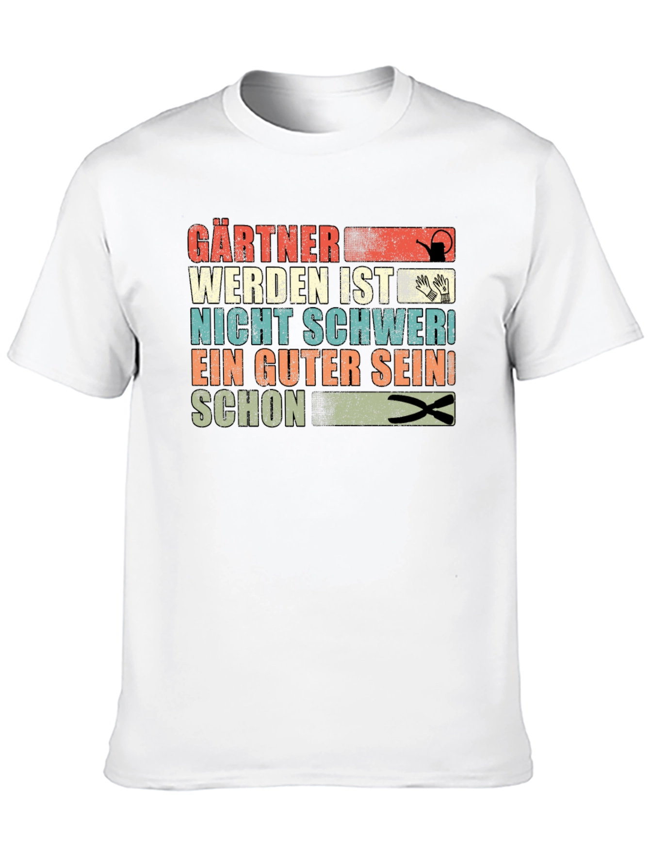 Black Gärtner Werden T-Shirt - Funny Gardener Gift Tee view 10