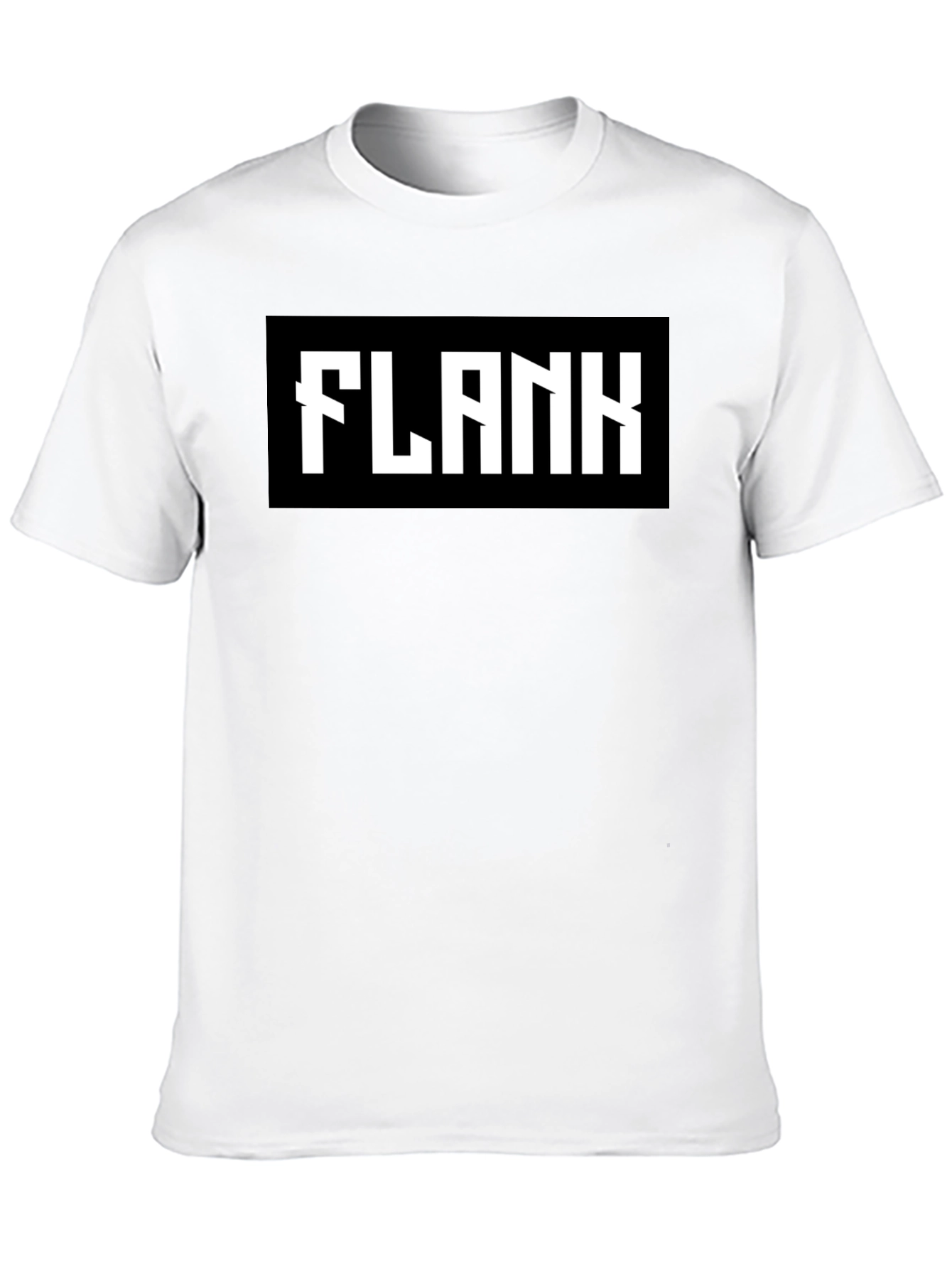 Black Black Flank Graphic Tee - Bold Statement Shirt view 10