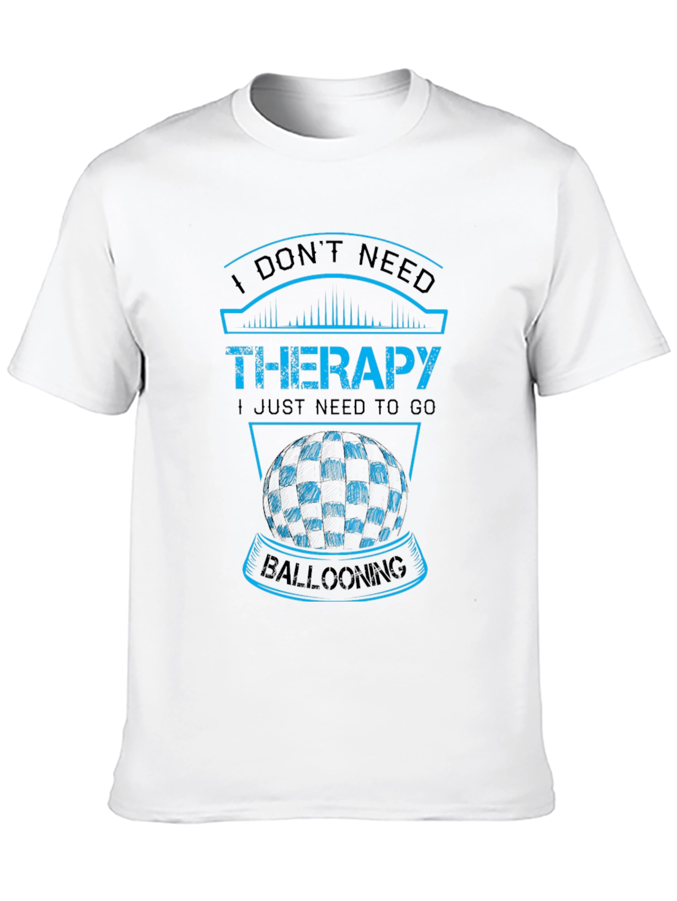Black Ballooning Therapy Graphic Tee - Comfort Fit view 10
