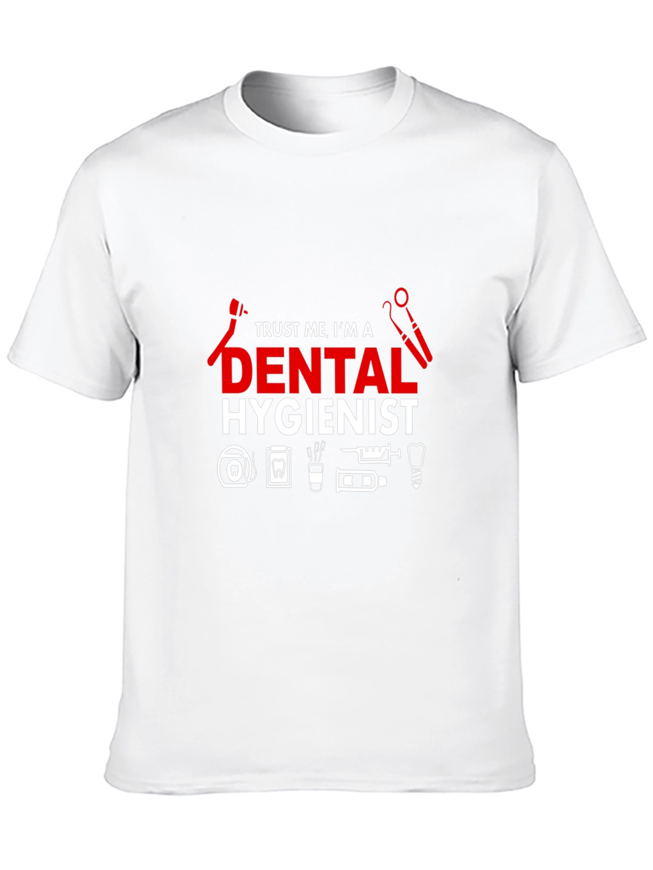 Black Dental Hygienist T-Shirt view 10