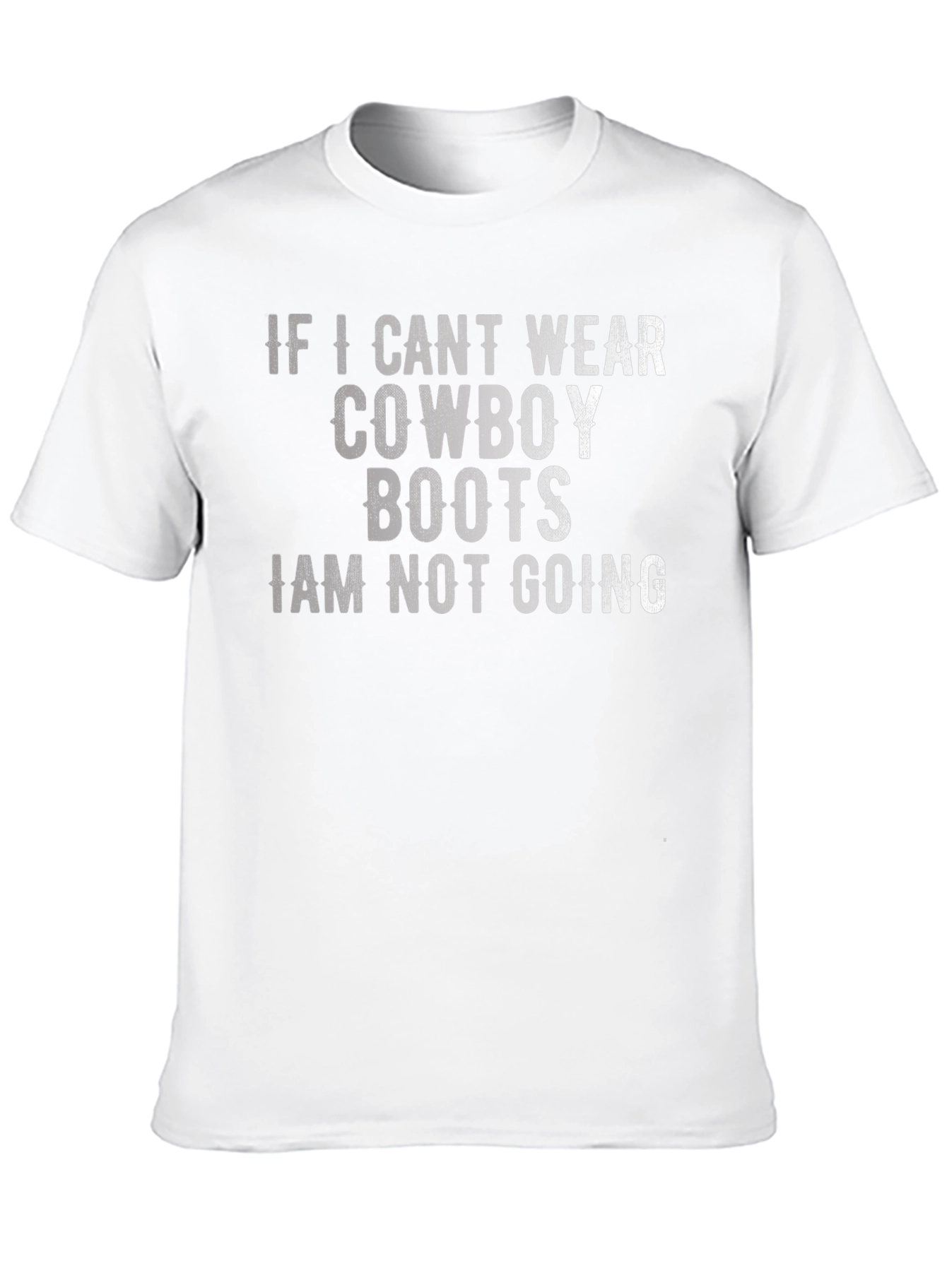 Black Cowboy Boots Graphic Tee - Western Style view 10