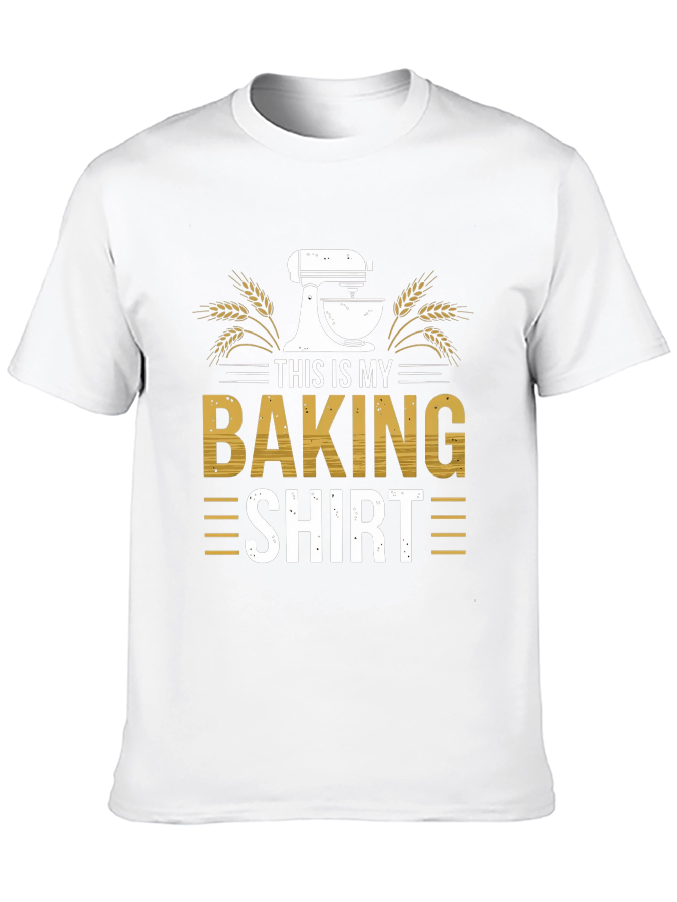 Black This Is My Baking Shirt - Funny Baker T-Shirt view 10