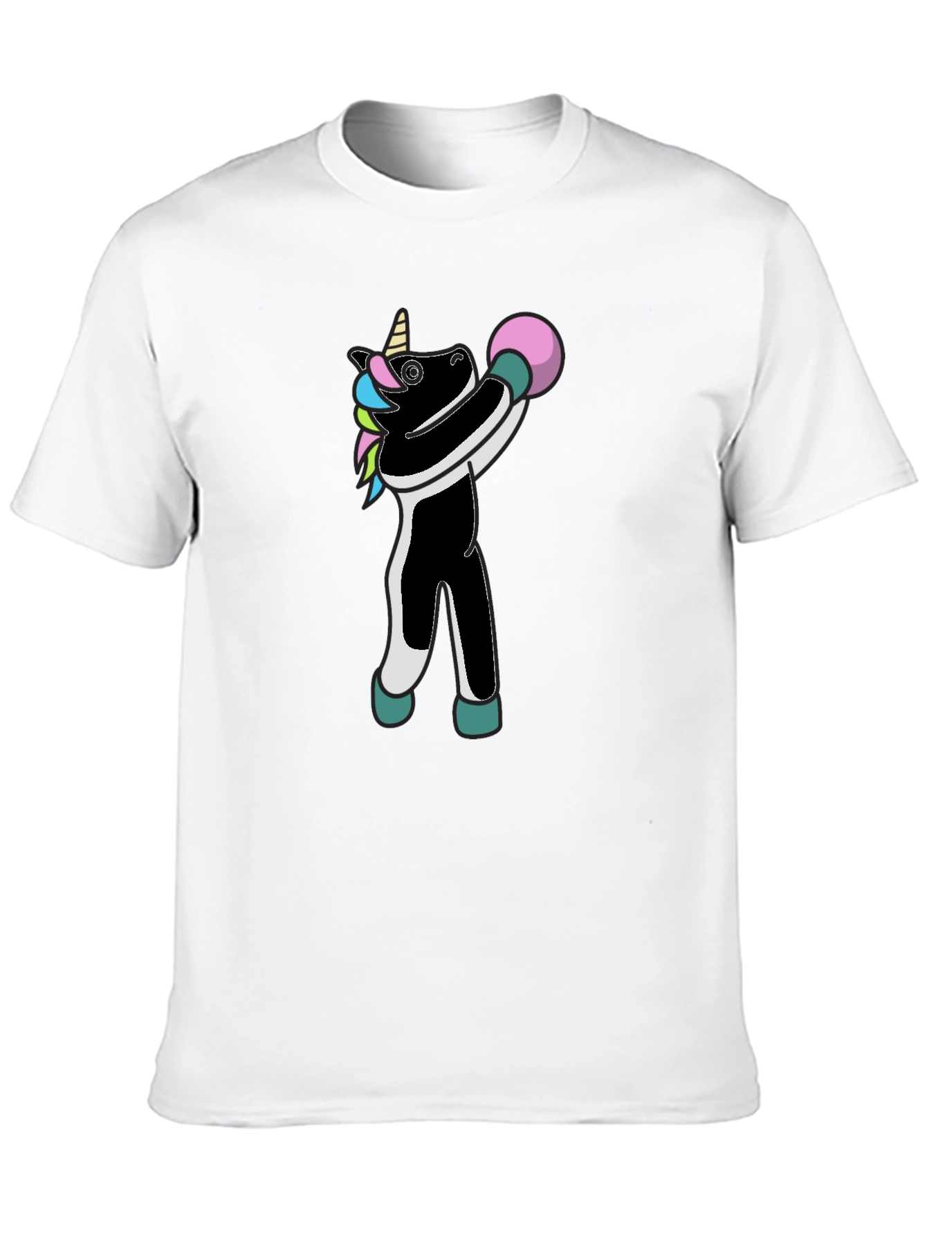 Black Unicorn Bowling T-Shirt - Strike a Pose! view 10