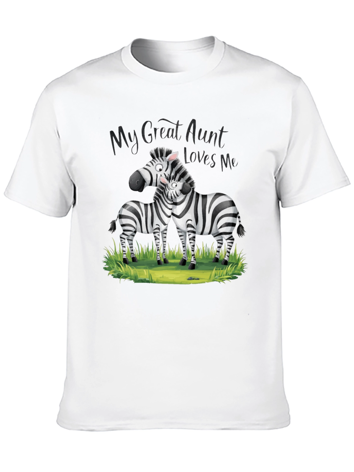 Black Zebra 'My Great Aunt Loves Me' Graphic Tee view 10