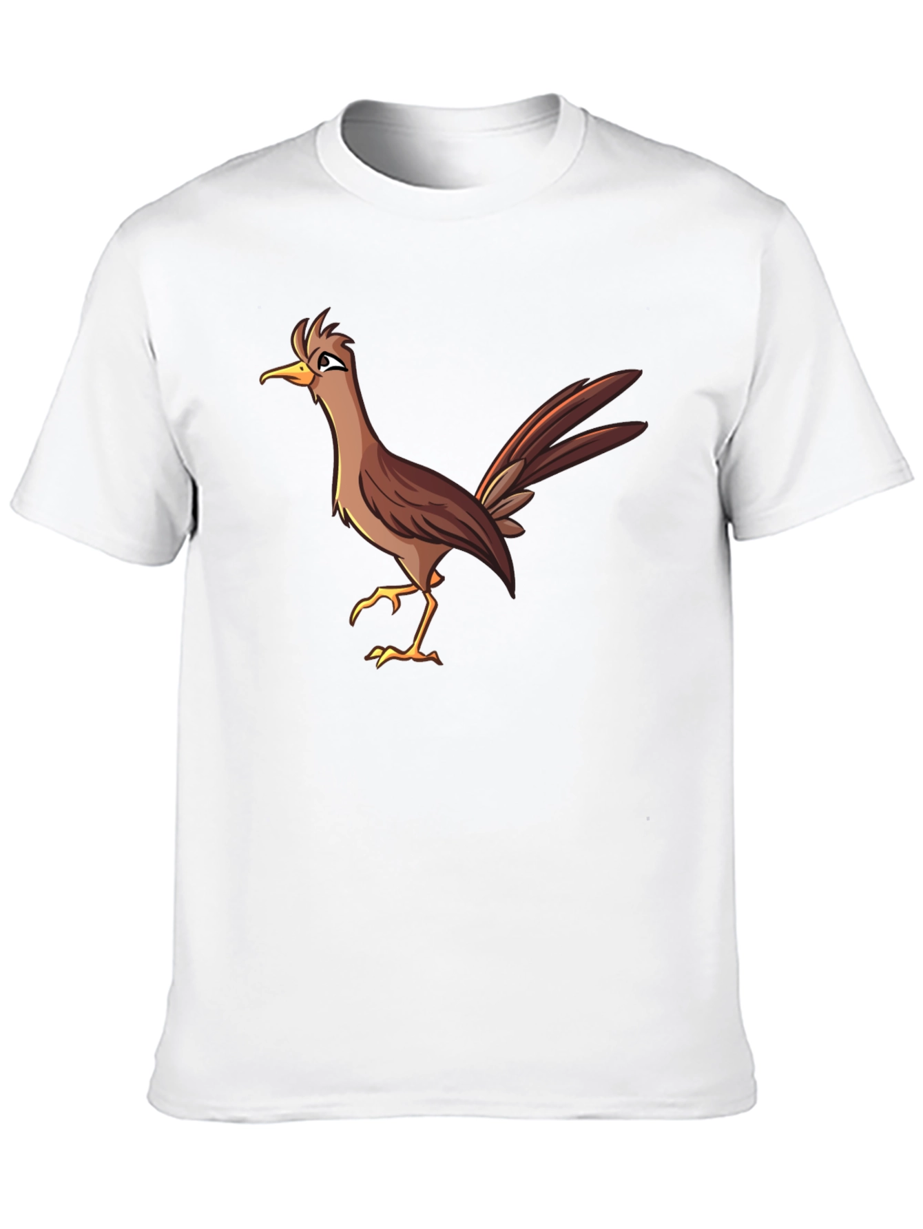 Black Roadrunner Cartoon Graphic T-Shirt view 10