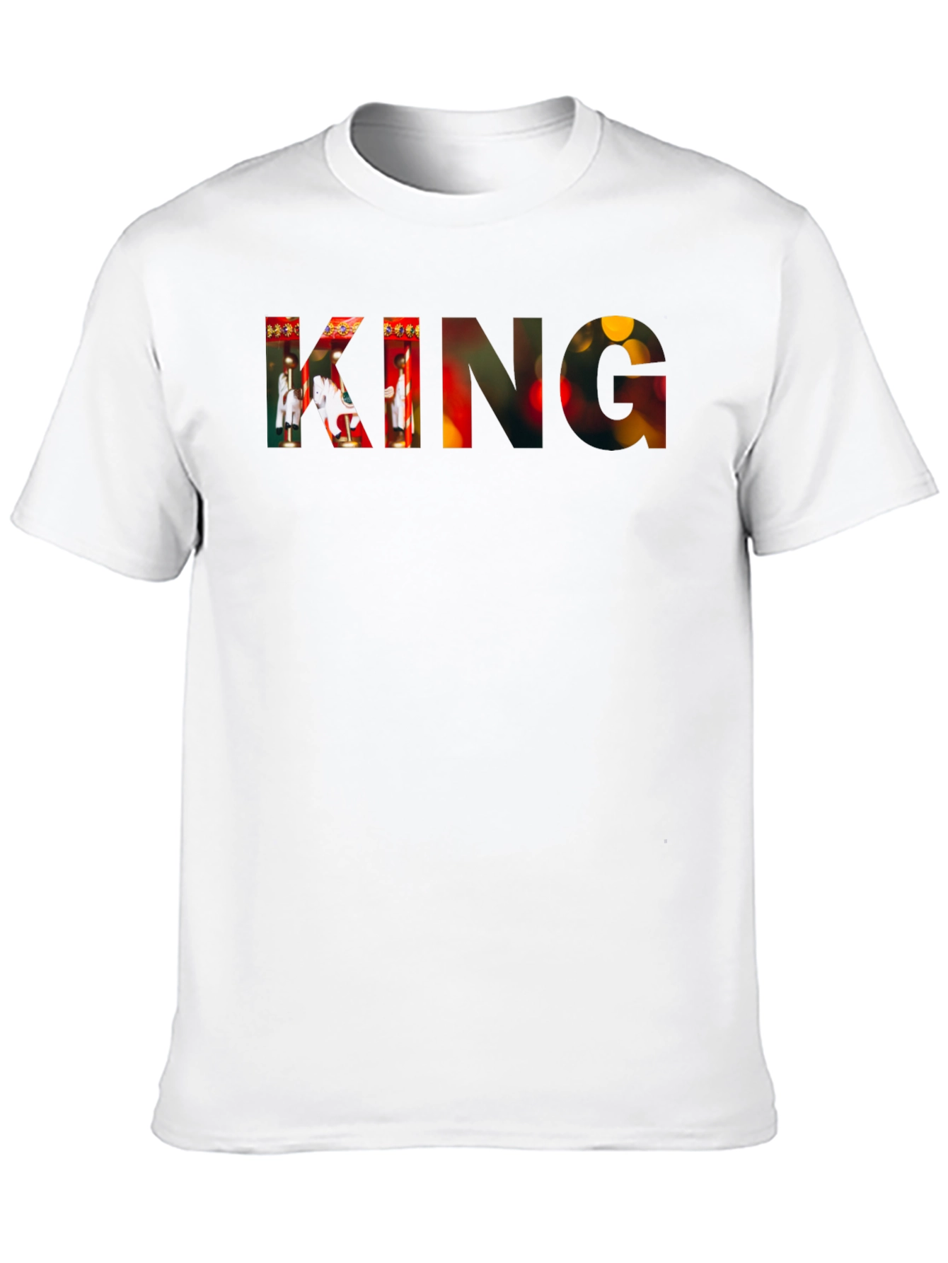 Black King Graphic Print Black T-Shirt view 10