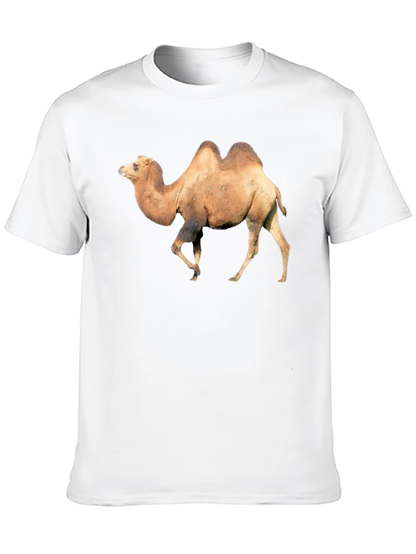 Black Camel Graphic Tee - Unique Animal Print T-Shirt view 10