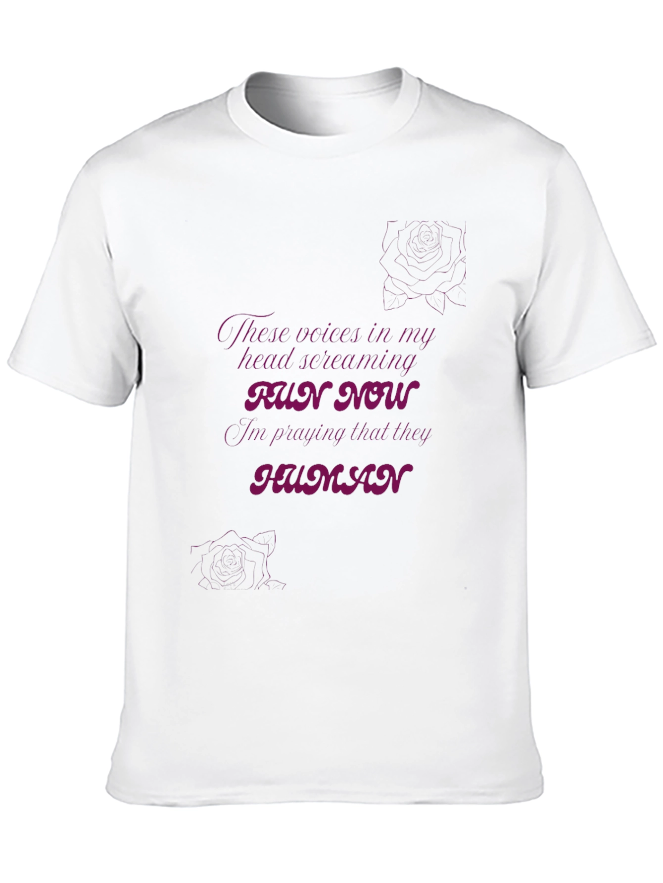 Black Screaming Head T-Shirt view 10