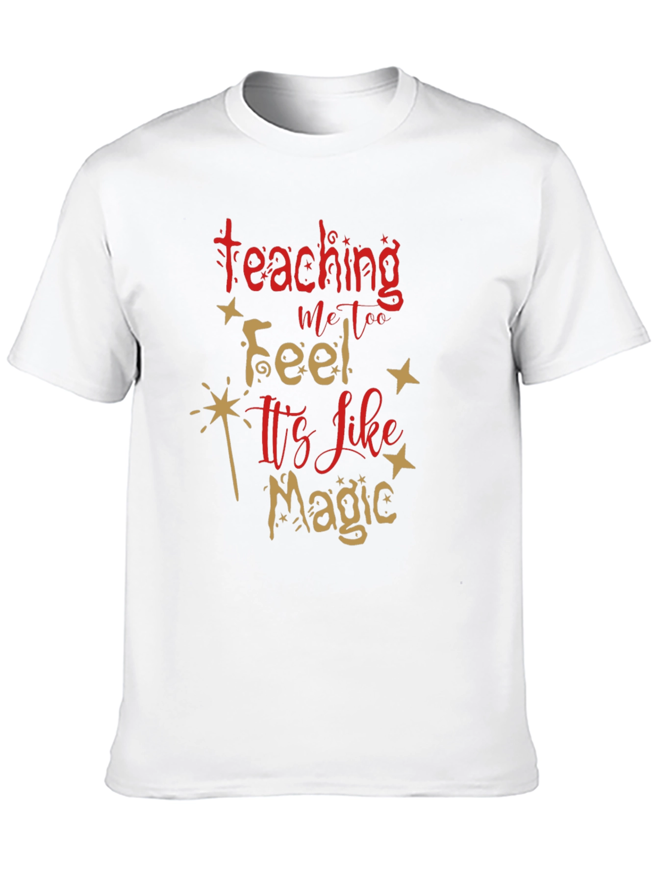 Black Teaching Is Magic T-Shirt, Teacher Appreciation Gift view 10