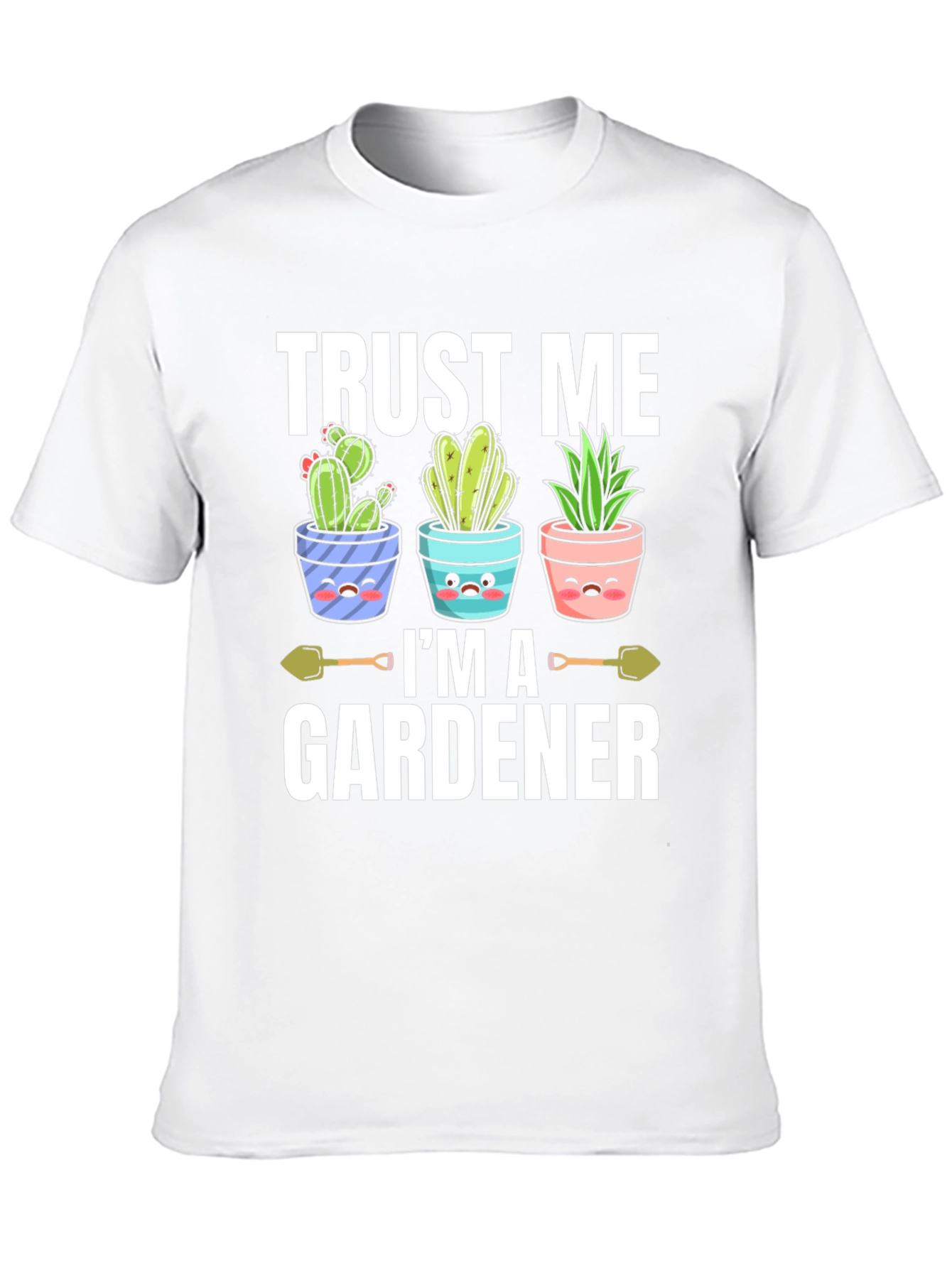 Black Trust Me I'm A Gardener T-Shirt view 10