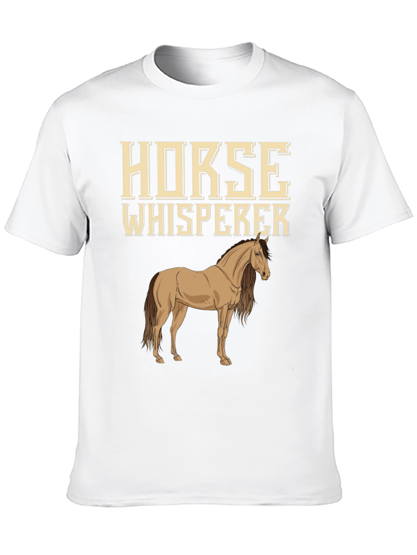 Black Horse Whisperer Graphic T-Shirt view 10