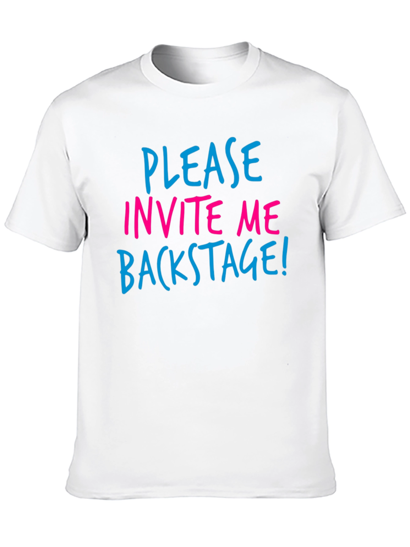 Black Invite Me Backstage Graphic Tee view 10