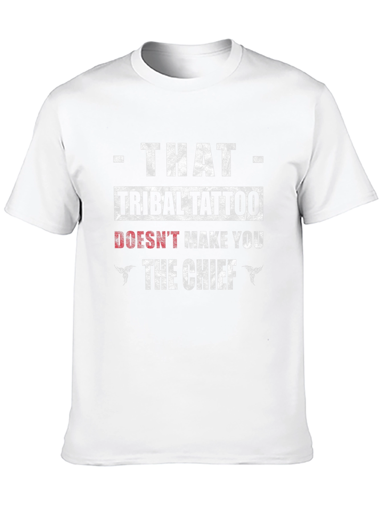 Black Tribal Tattoo Funny Graphic T-Shirt view 10