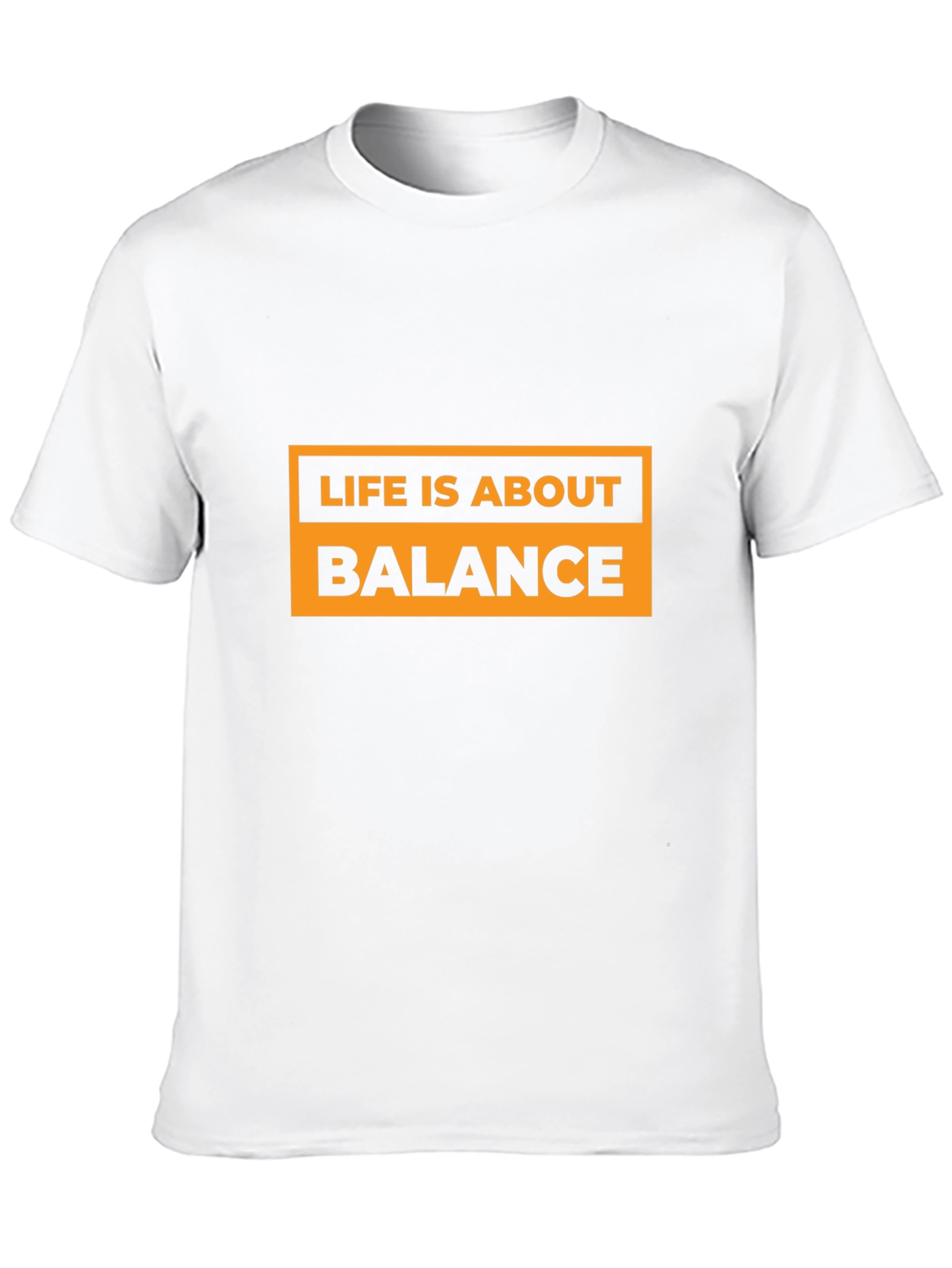 Black Life is About Balance Graphic Tee view 10
