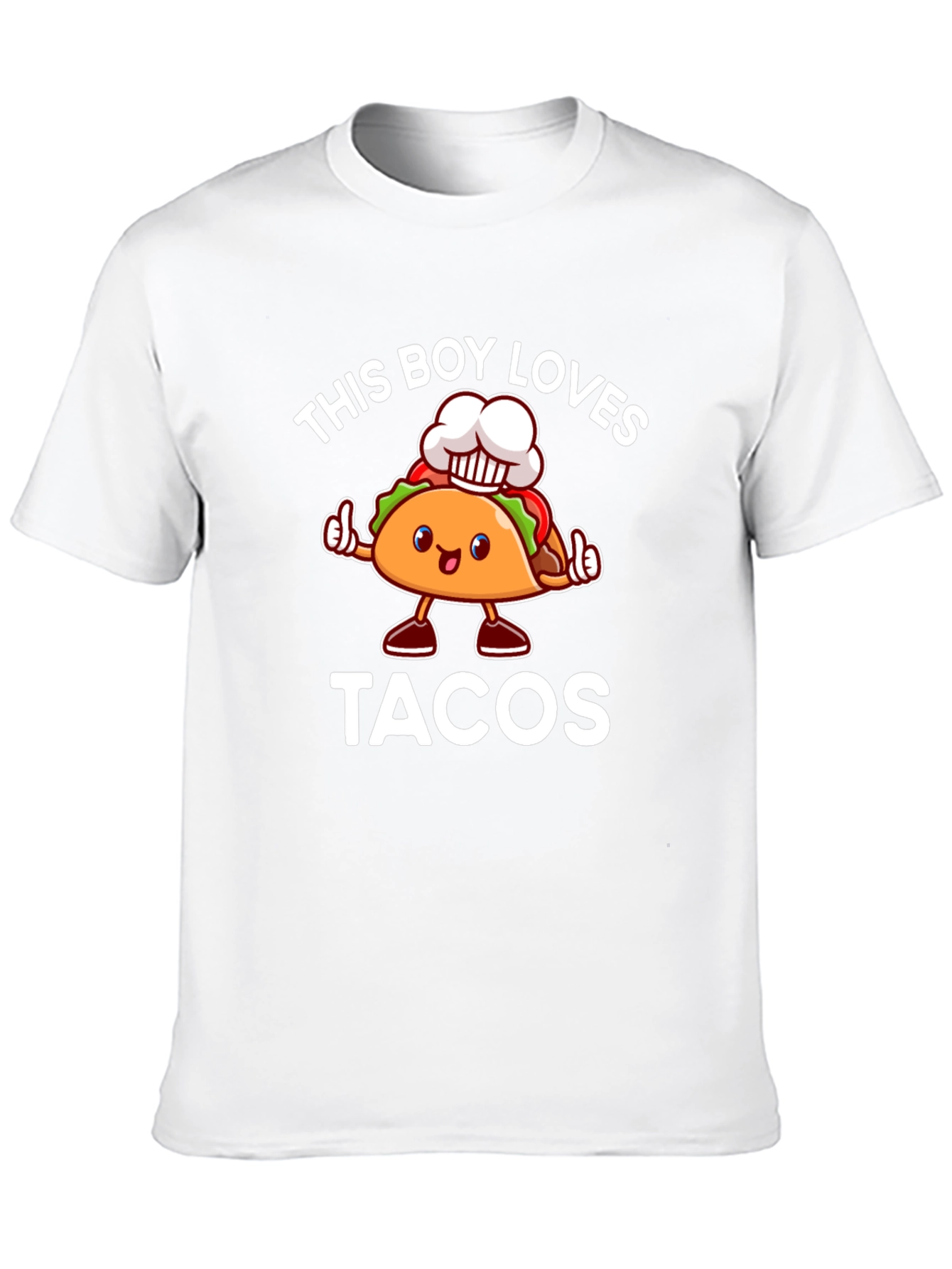 Black Funny Taco Lover T-Shirt - This Boy Loves Tacos view 10
