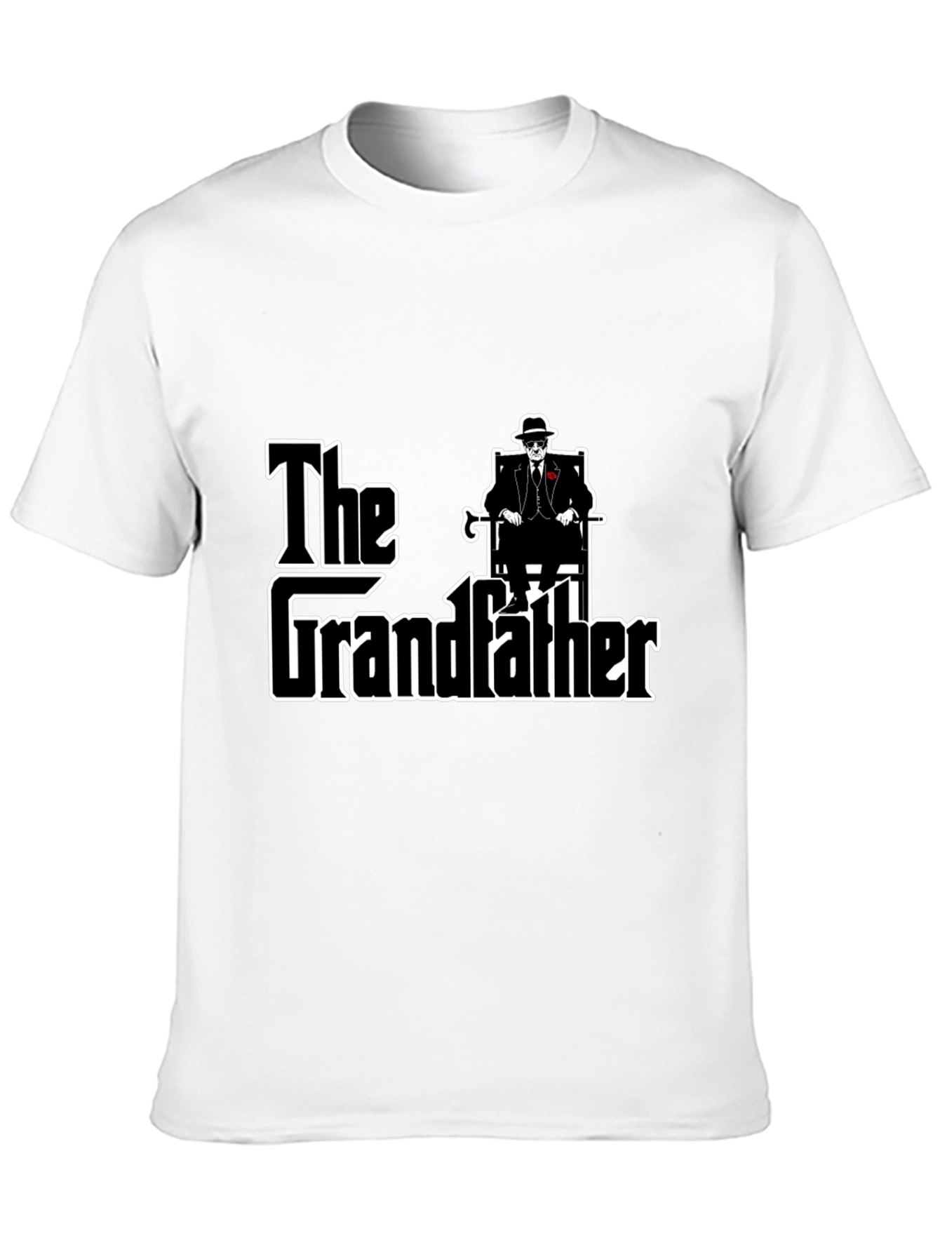 The Grandfather Graphic Tee - Classic Black T-Shirt - 10