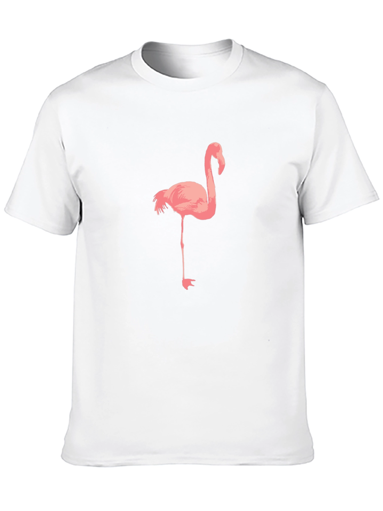 Black Flamingo Graphic T-Shirt - Casual Black Tee view 10
