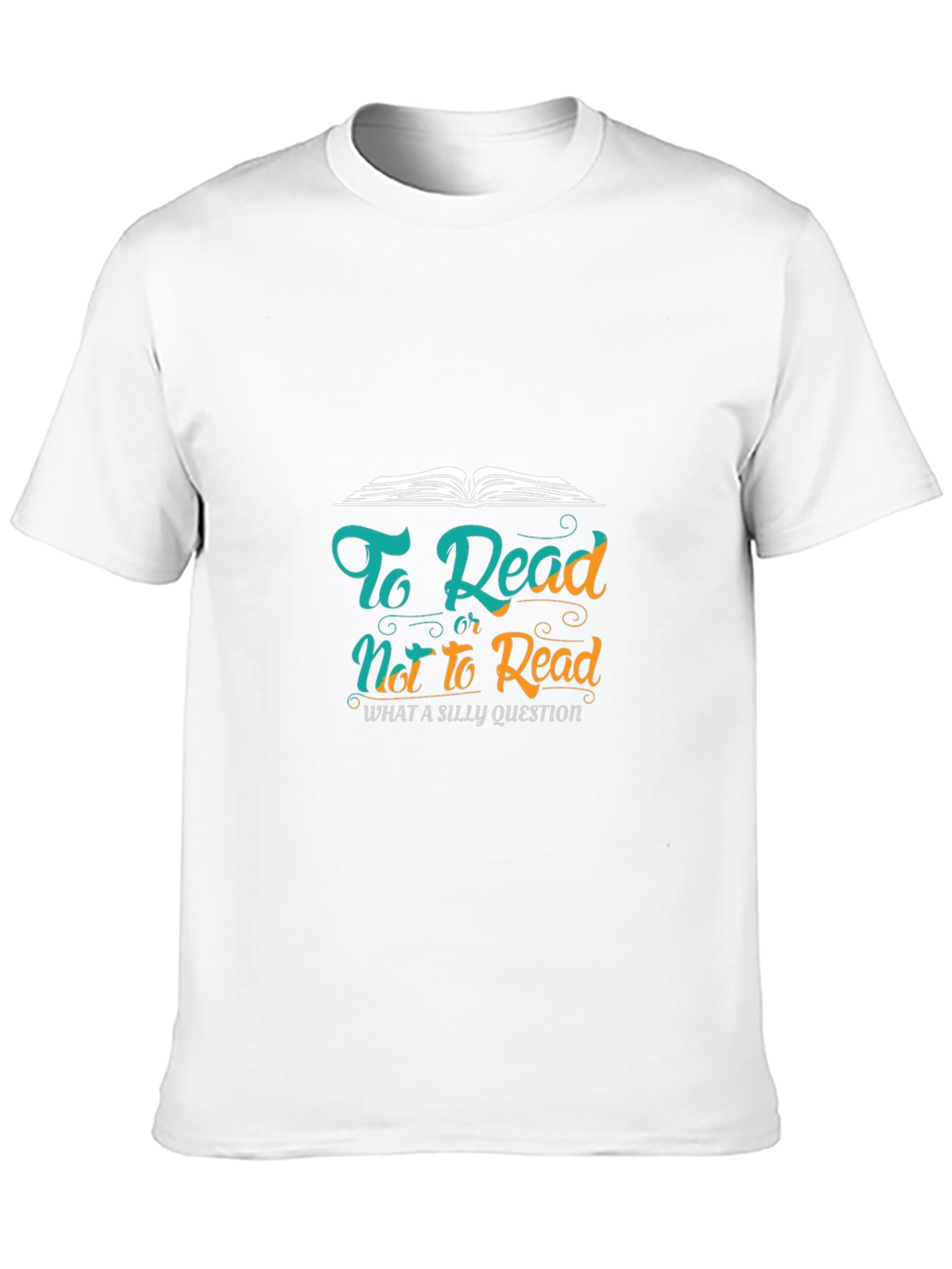 Black To Read or Not to Read Black Cotton T-Shirt view 10